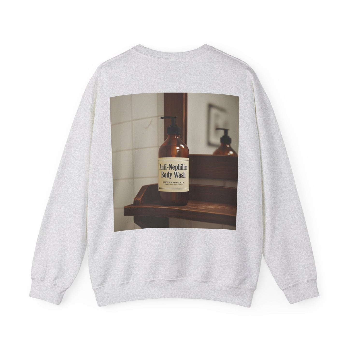 Vintage Anti Nephilim Body Wash Sweatshirt - Kirk Ave. Apparel