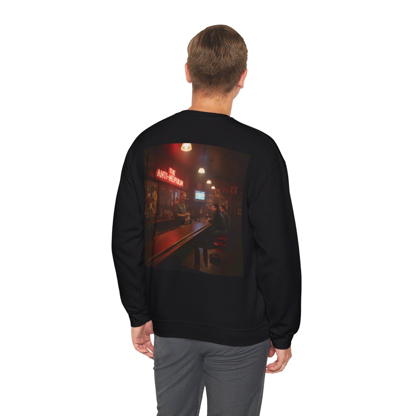 Retro Neon Dive Bar Sweatshirt - Kirk Ave. Apparel