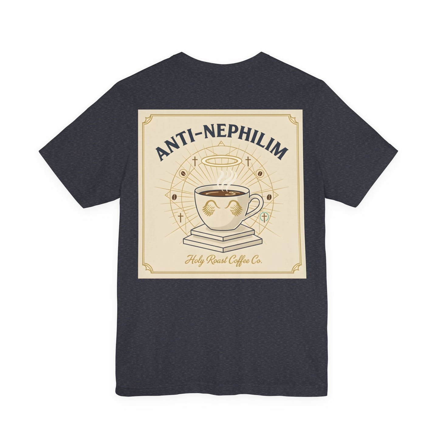 Retro Anti Nephilim Coffee T Shirt — Kirk Ave. Apparel