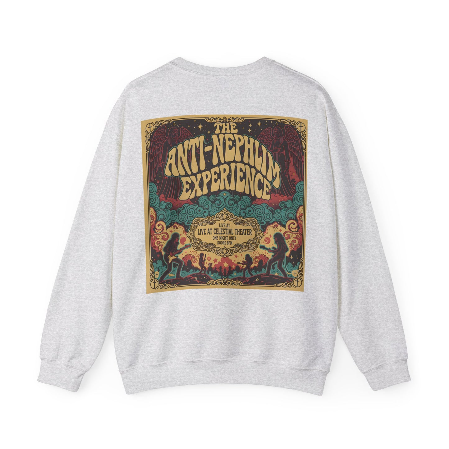 70s Concert Sweatshirt Anti Nephilim Experience - Kirk Ave. Apparel
