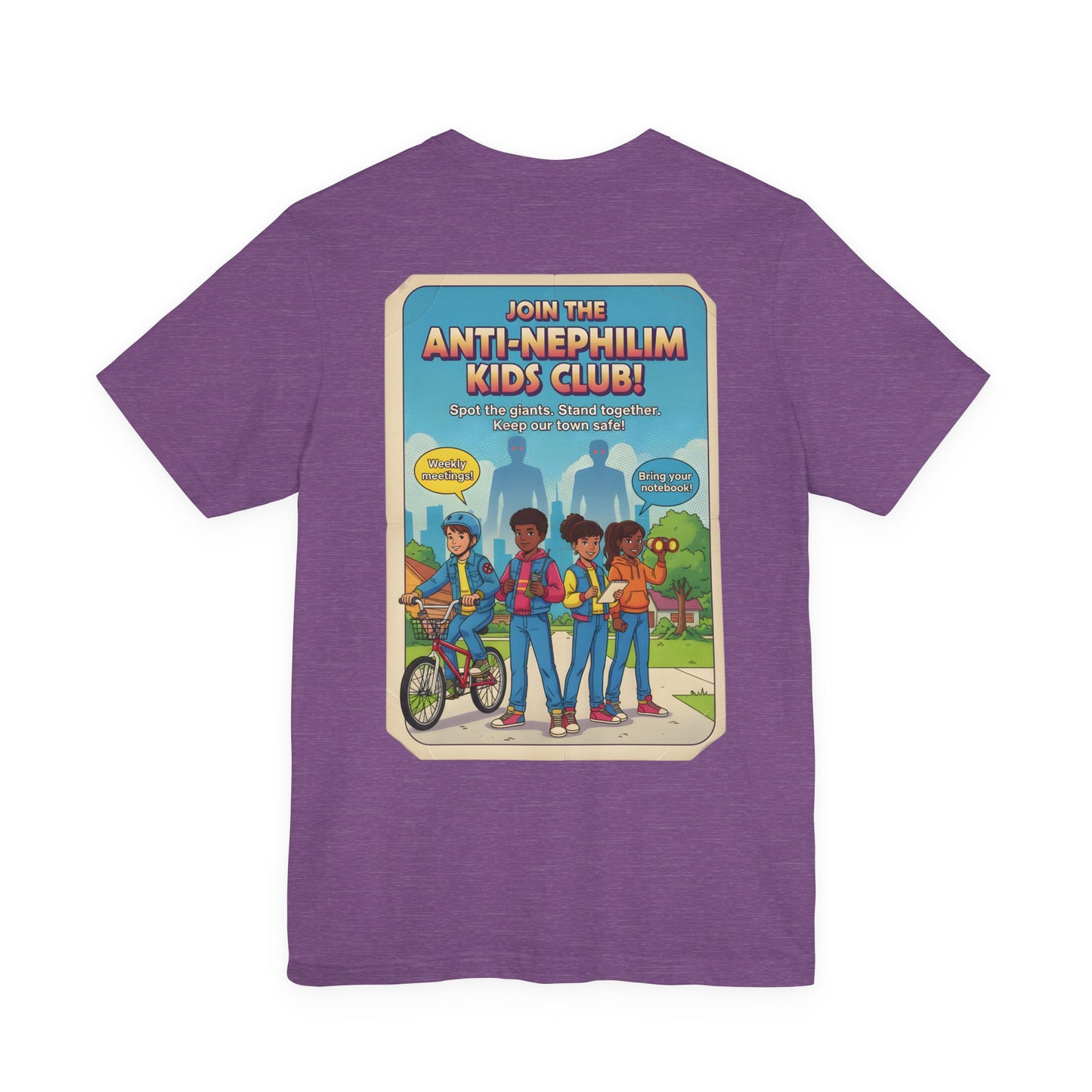 Anti Nephilim Kids Club T Shirt — Kirk Ave. Apparel