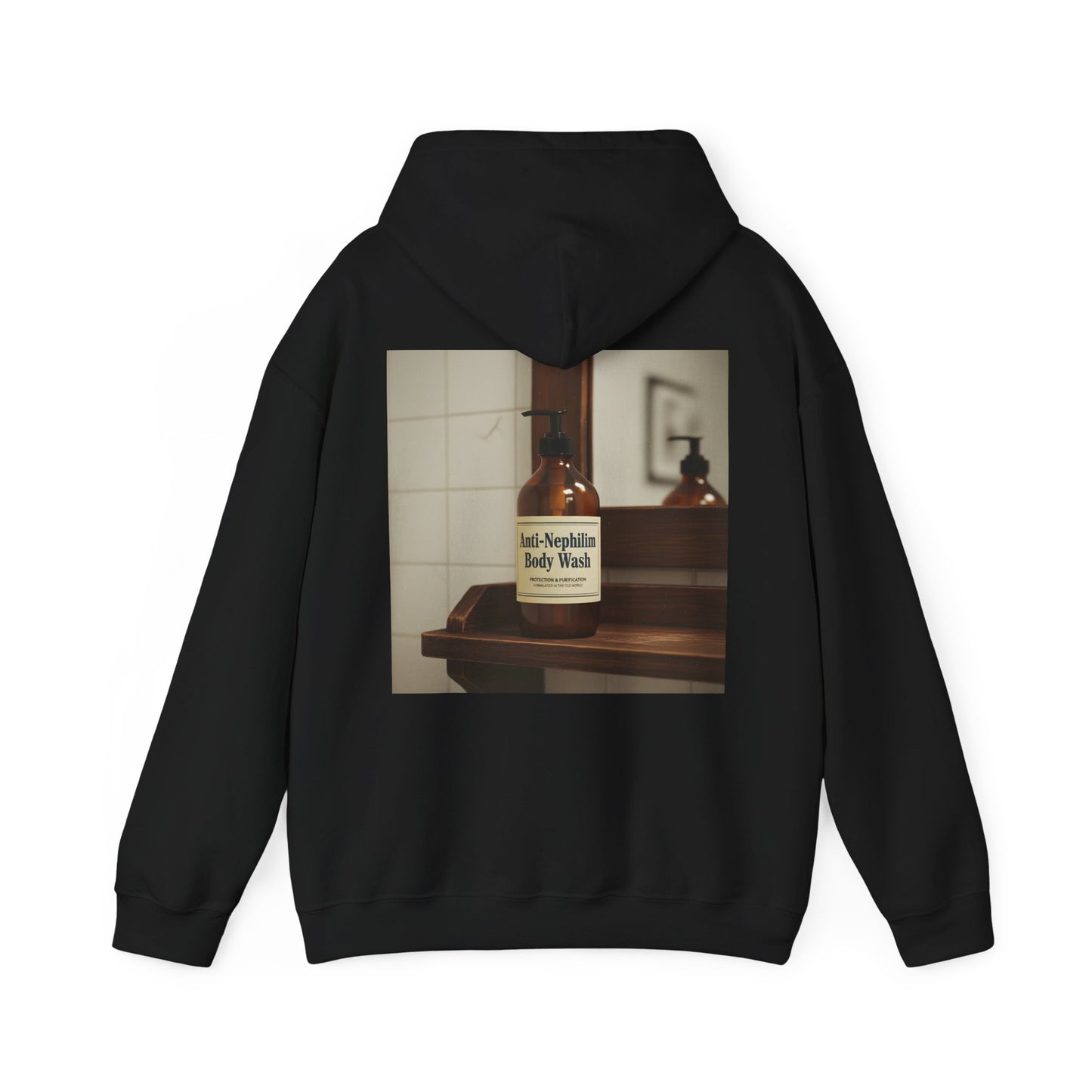 Vintage Anti Nephilim Body Wash Hoodie - Kirk Ave. Apparel