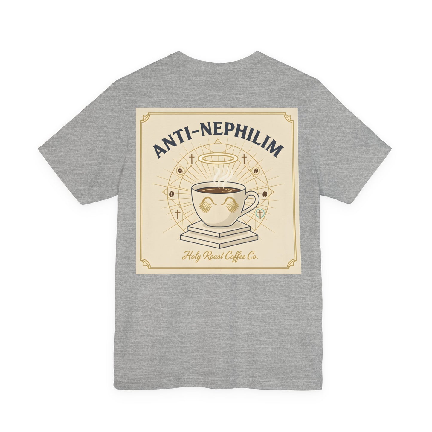 Retro Anti Nephilim Coffee T Shirt — Kirk Ave. Apparel
