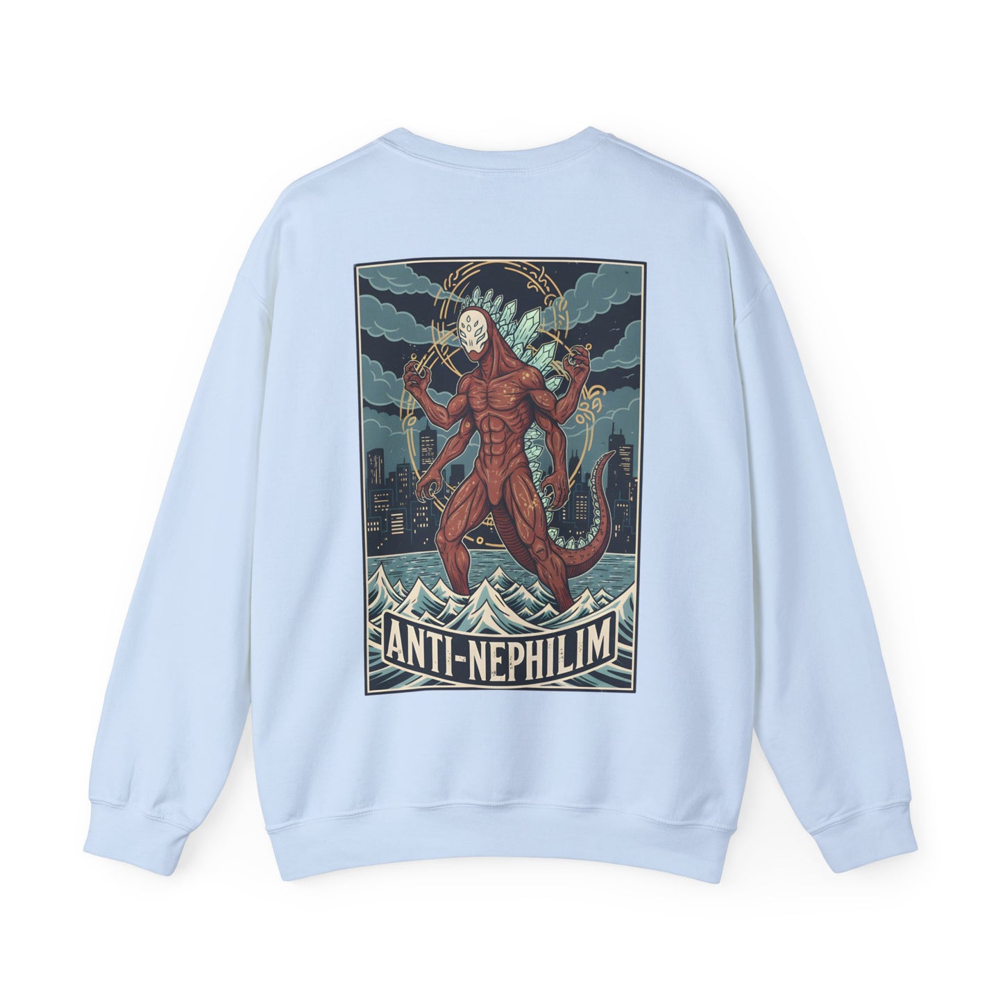 Anti-Nephilim Kaiju Sweatshirt — Kirk Ave. Apparel