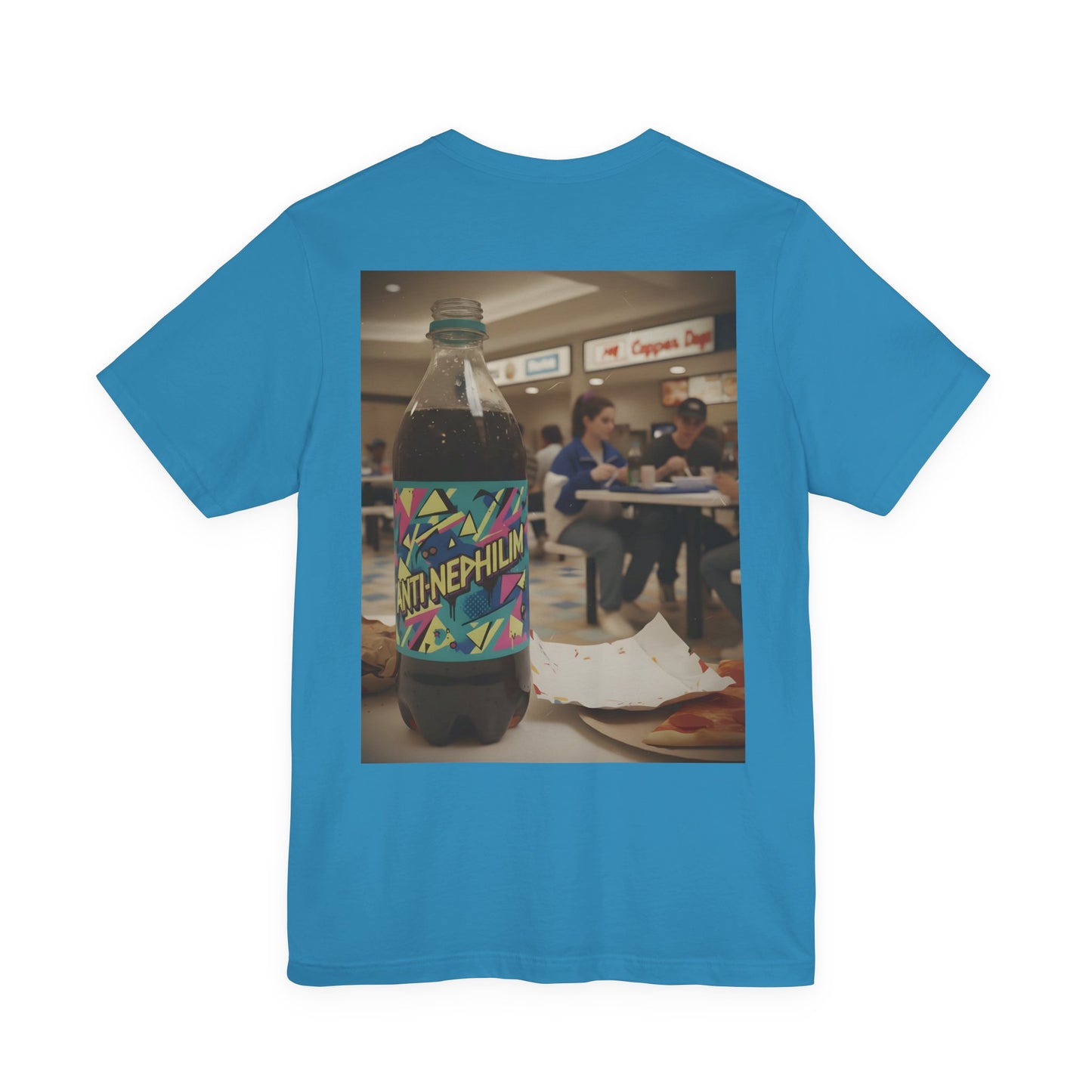 Kirk Ave. Apparel Graphic Logo Anti Nephilim Soda T Shirt