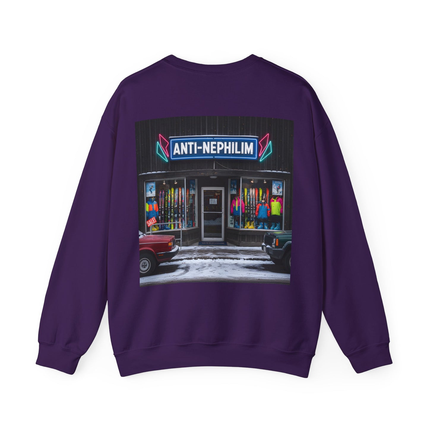 Anti Nephilim Ski Shop Sweatshirt — Kirk Ave. Apparel