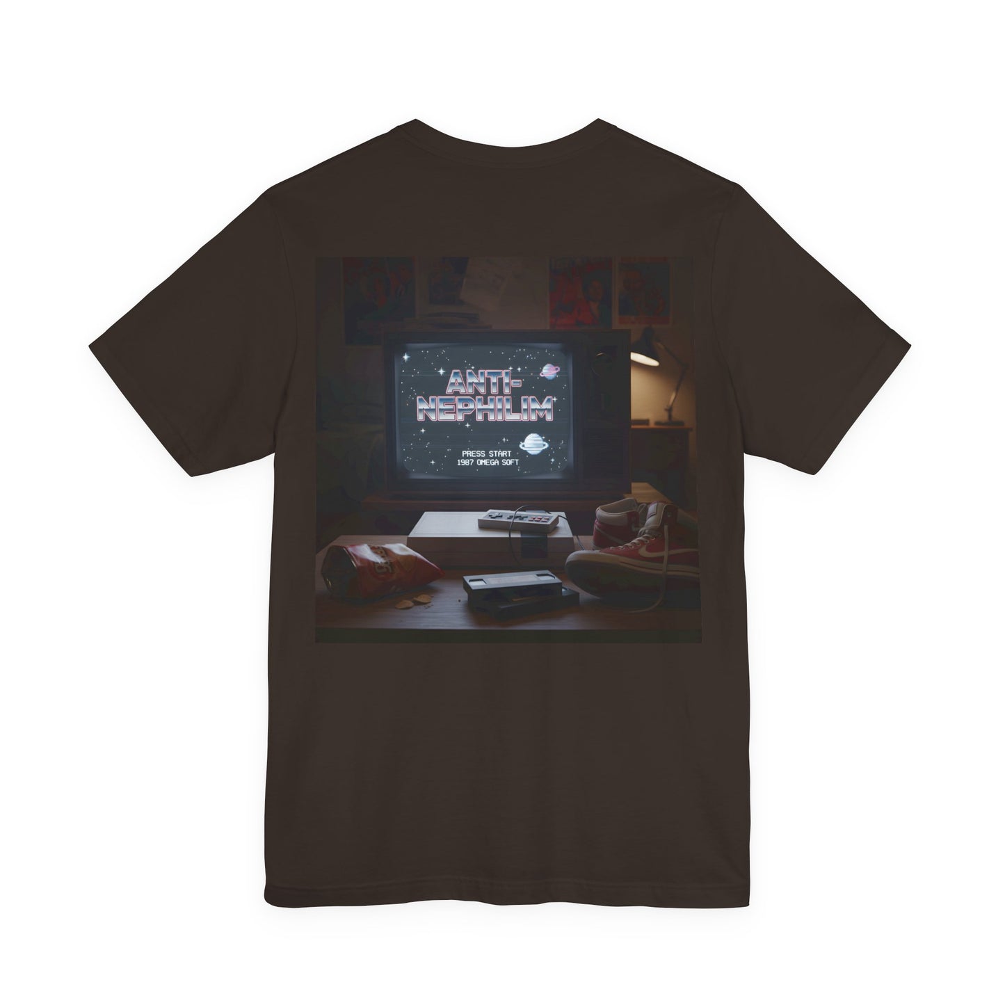 Retro Gamer Anti Nephilim T Shirt - Kirk Ave. Apparel