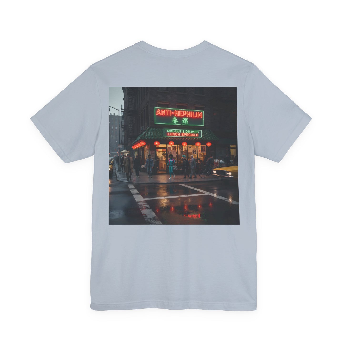 NYC Retro Chinese Anti Nephilim T Shirt - Kirk Ave. Apparel