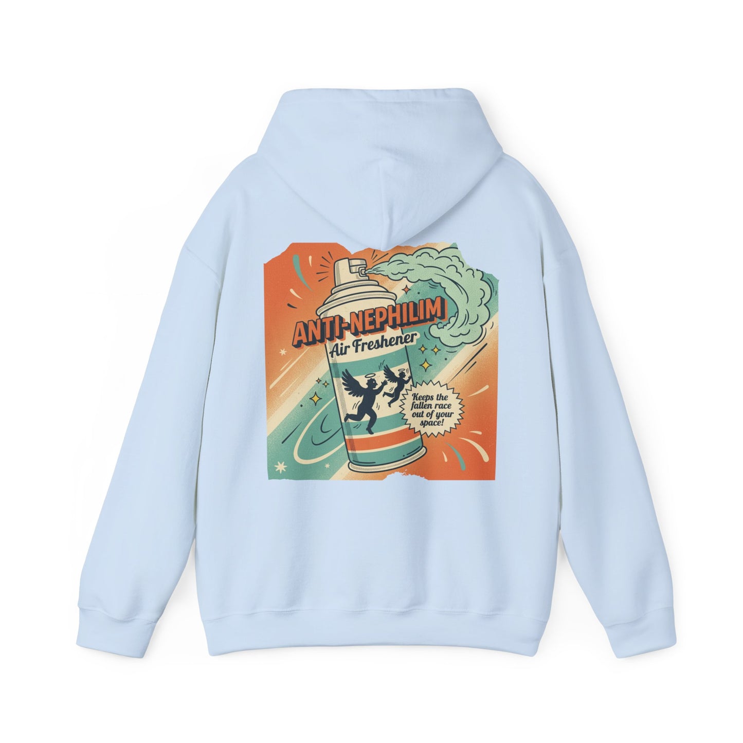 Retro Anti-Nephilim Air Freshener Hoodie – Kirk Ave. Apparel