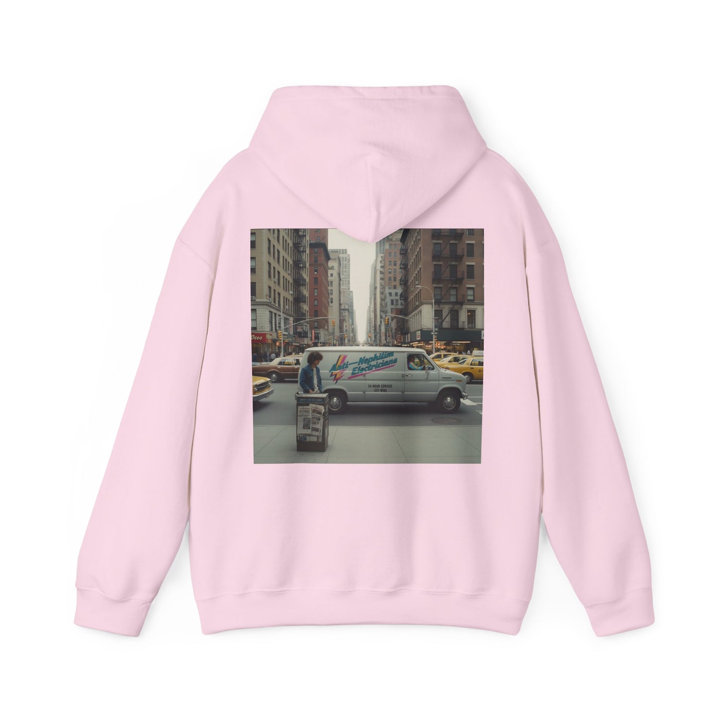 Retro NYC Anti-Nephilim Hoodie - Kirk Ave. Apparel