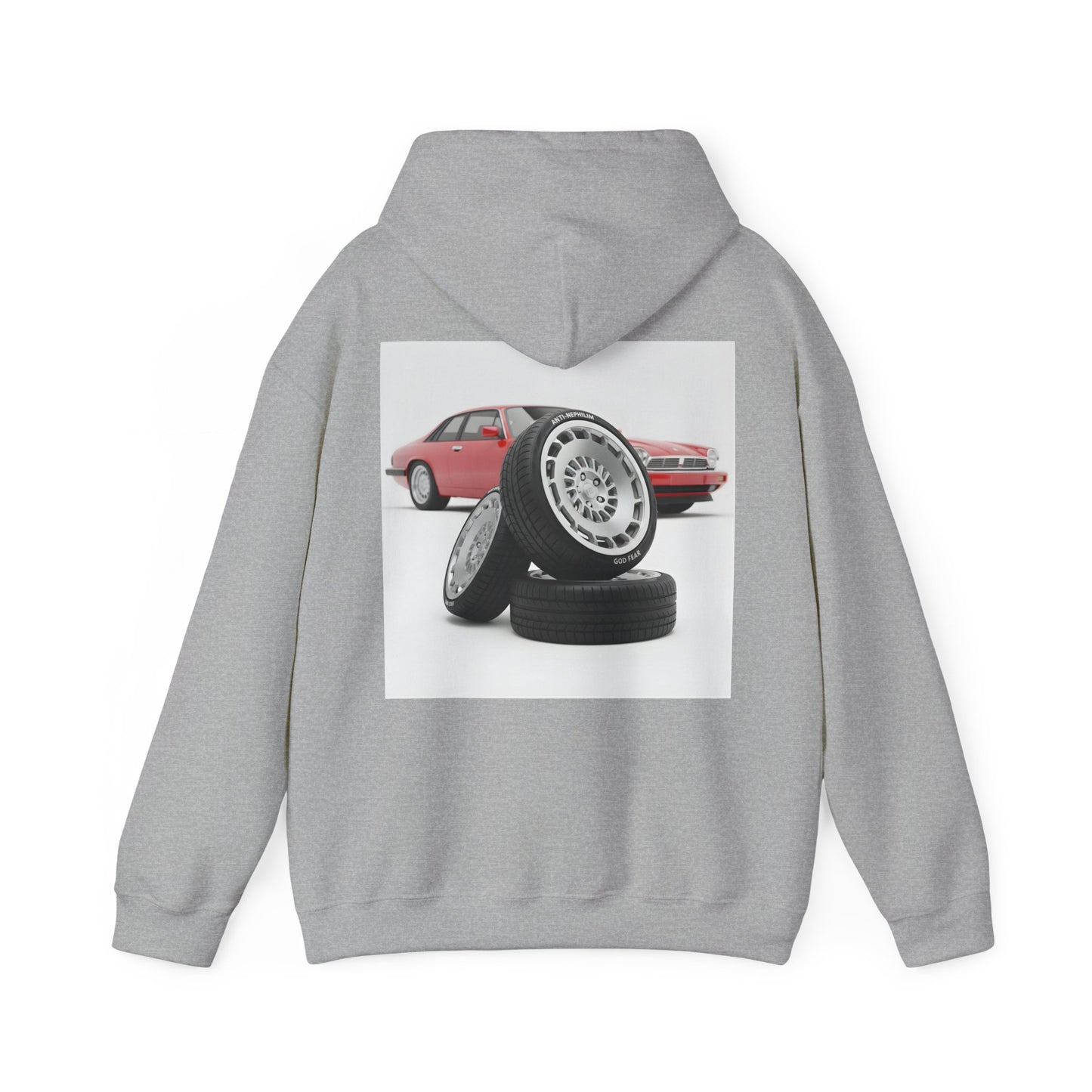 Classic Sports Car Anti-Nephilim Hoodie - Kirk Ave. Apparel