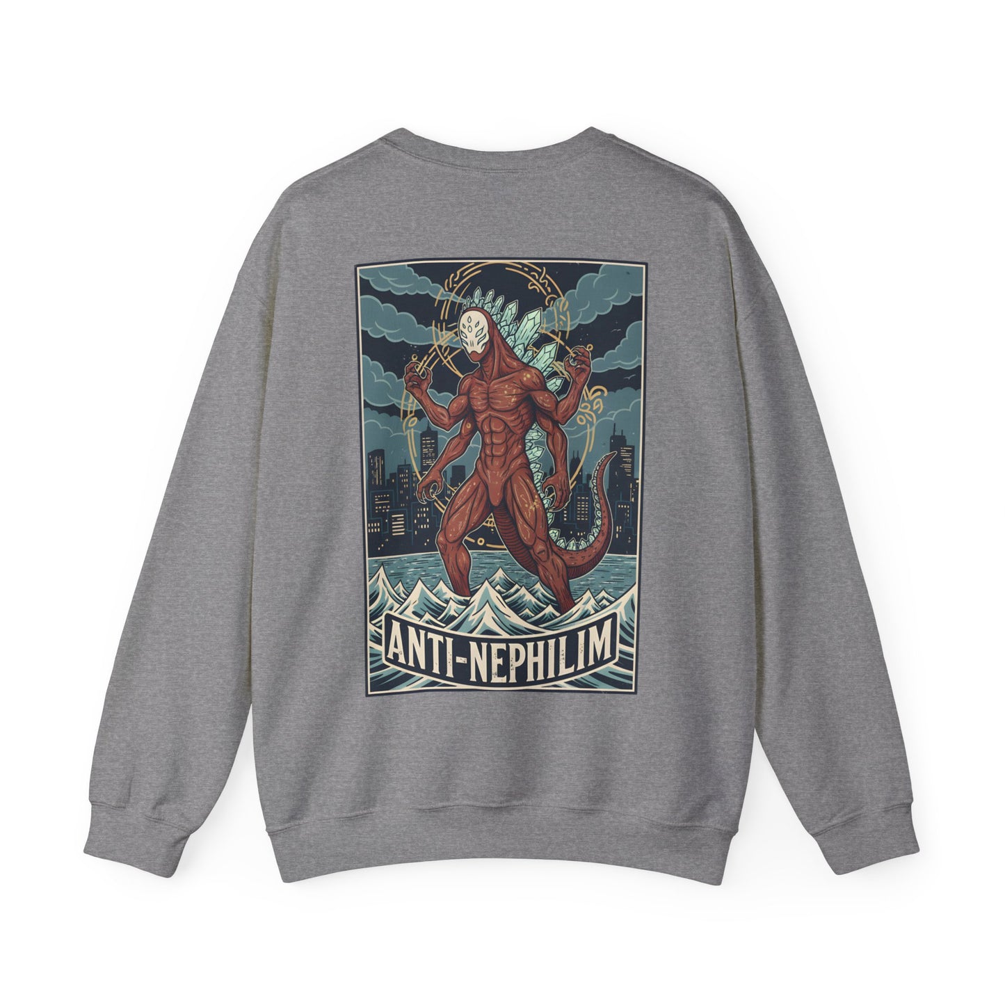 Anti-Nephilim Kaiju Sweatshirt — Kirk Ave. Apparel