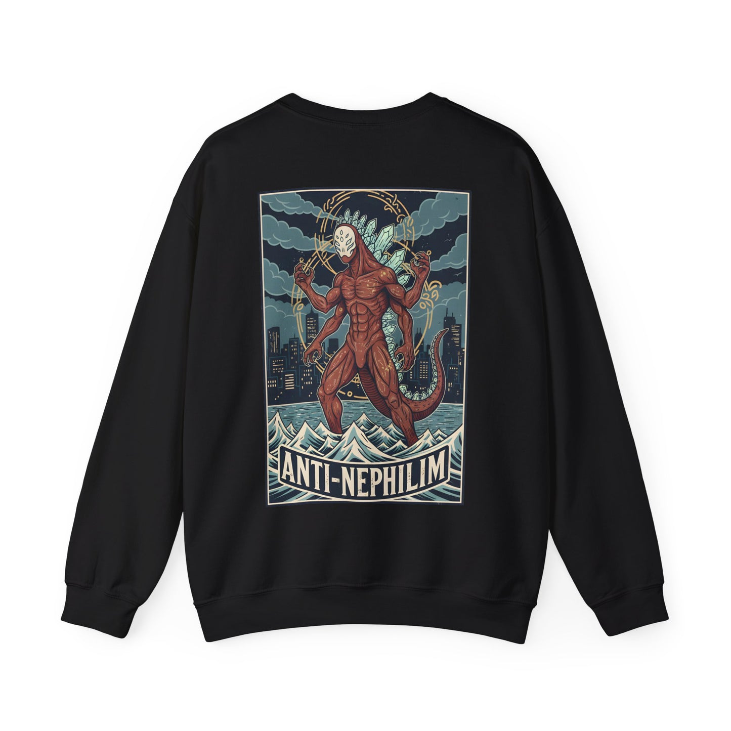 Anti-Nephilim Kaiju Sweatshirt — Kirk Ave. Apparel