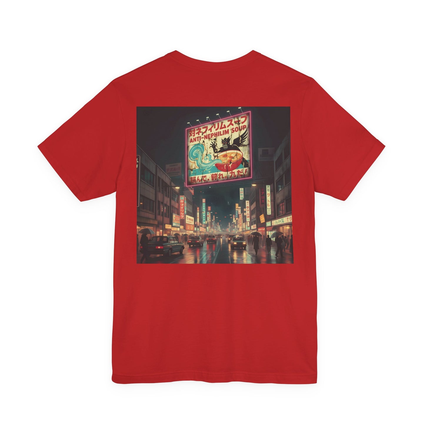 Retro Tokyo Anti Nephilim Soup T Shirt - Kirk Ave. Apparel