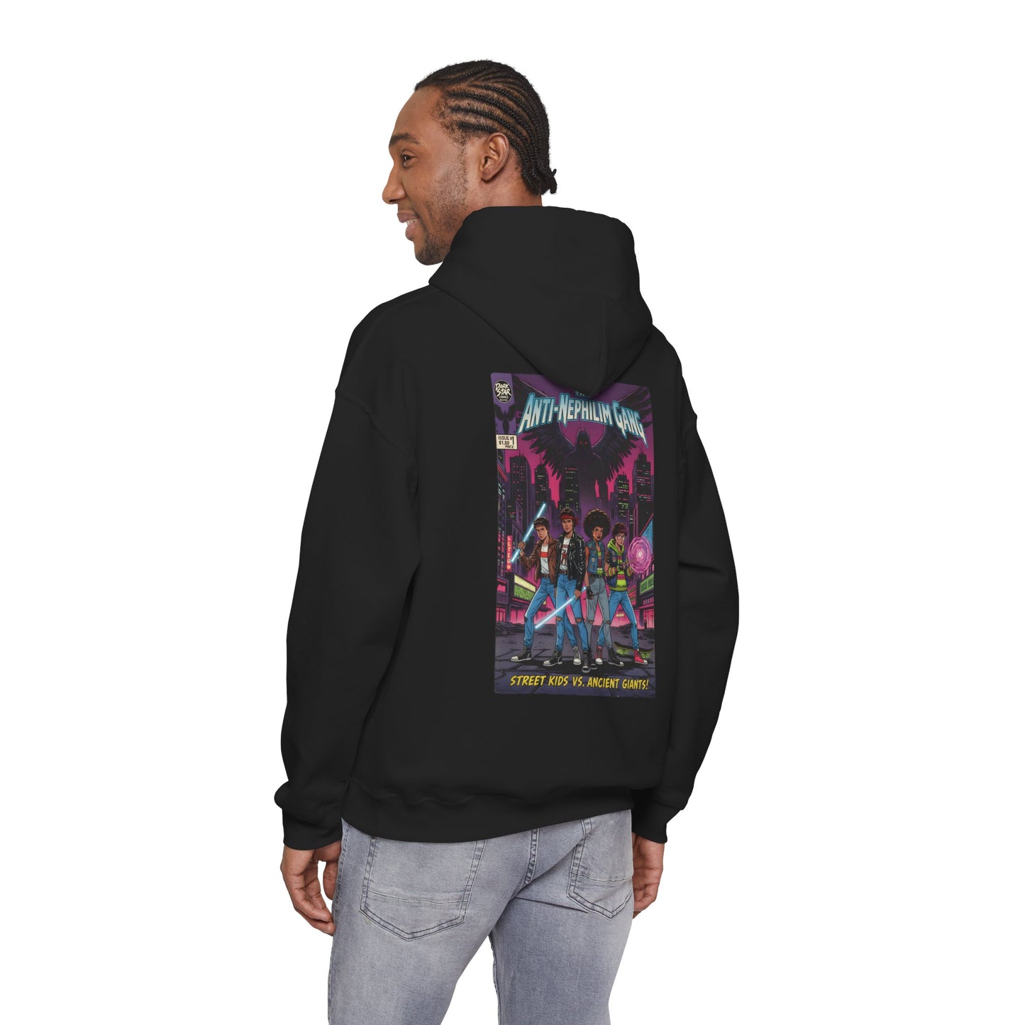 Anti Nephilim Gang Comic Hoodie - Kirk Ave. Apparel
