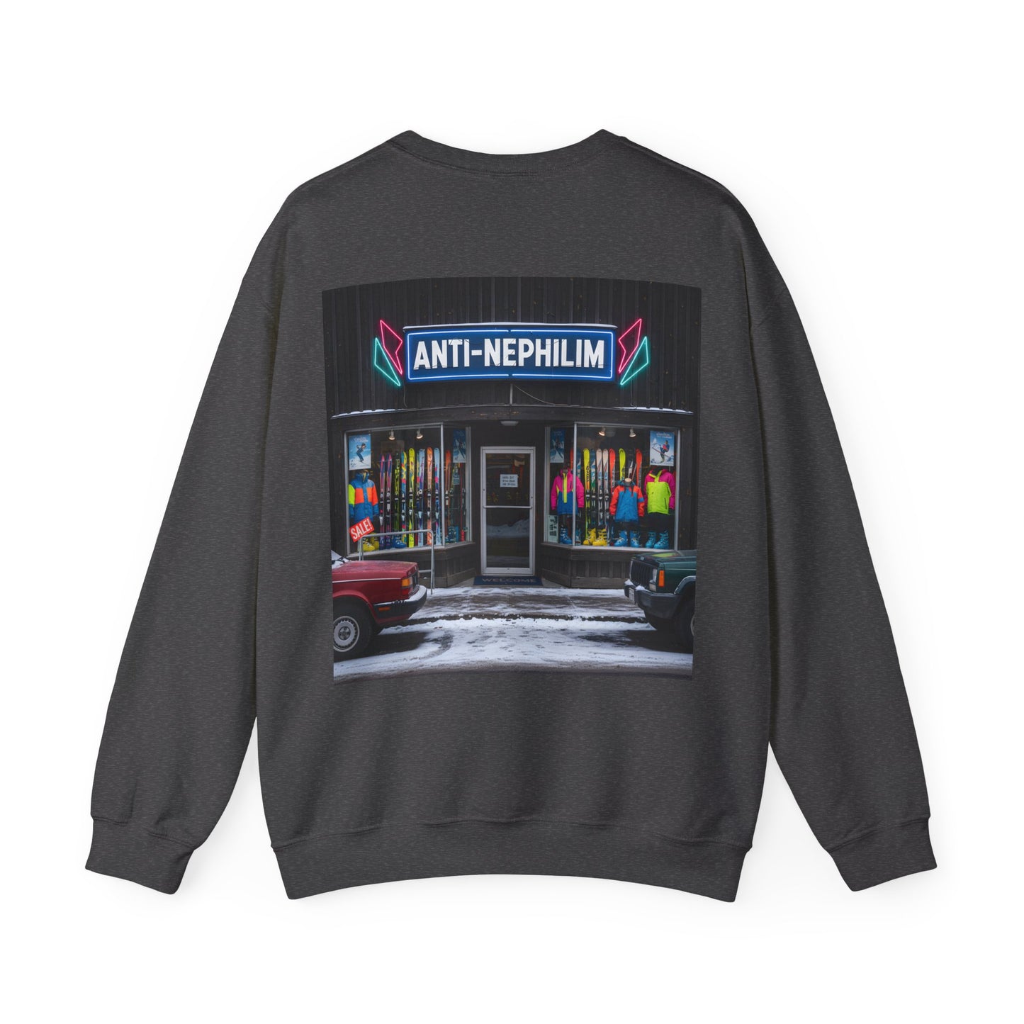 Anti Nephilim Ski Shop Sweatshirt — Kirk Ave. Apparel
