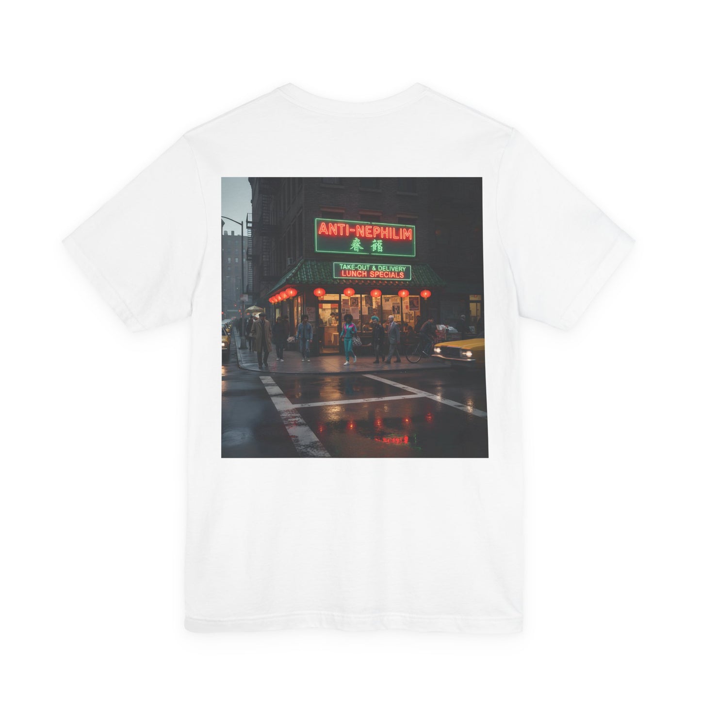 NYC Retro Chinese Anti Nephilim T Shirt - Kirk Ave. Apparel