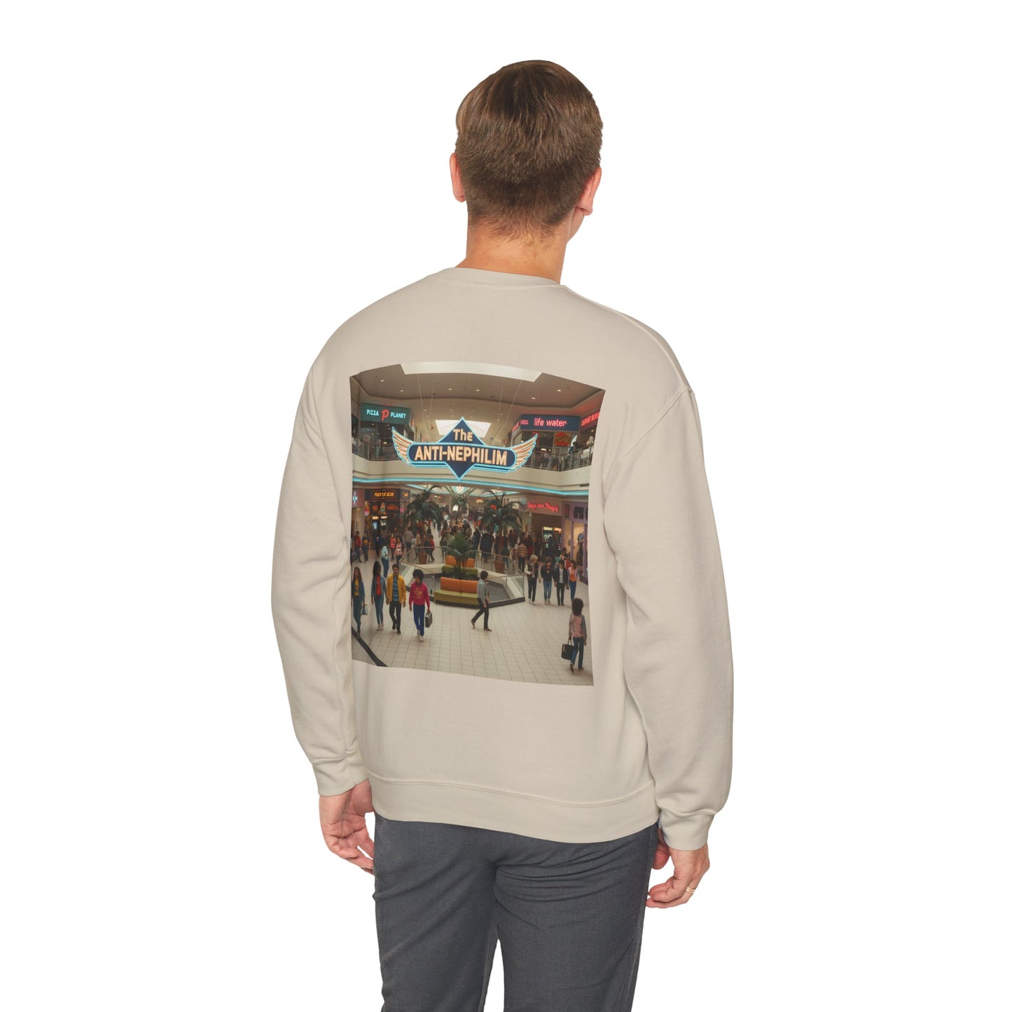 90s Mall Anti Nephilim Sweatshirt - Kirk Ave. Apparel
