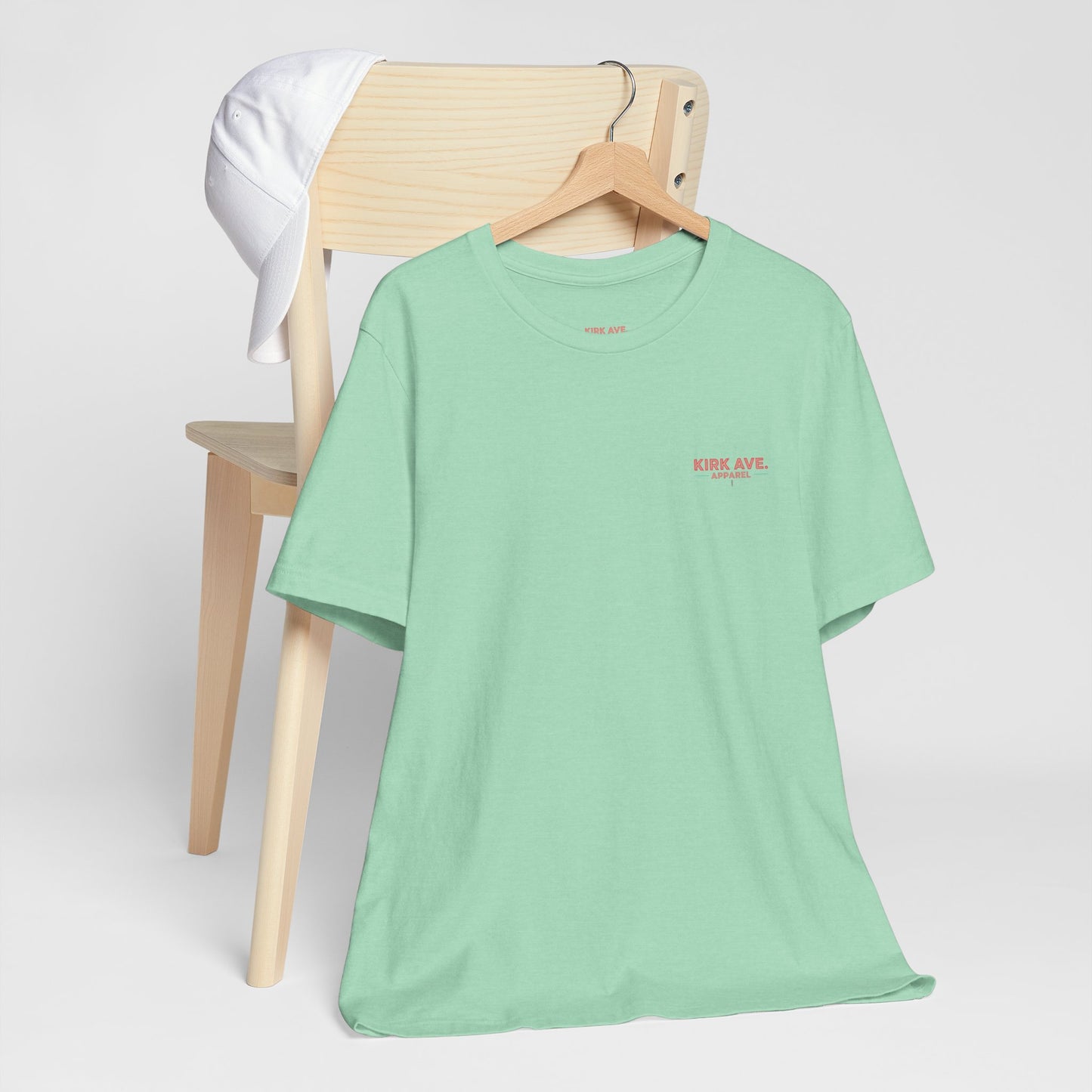 Retro Neon Anti Nephilim Casino T Shirt - Kirk Ave. Apparel