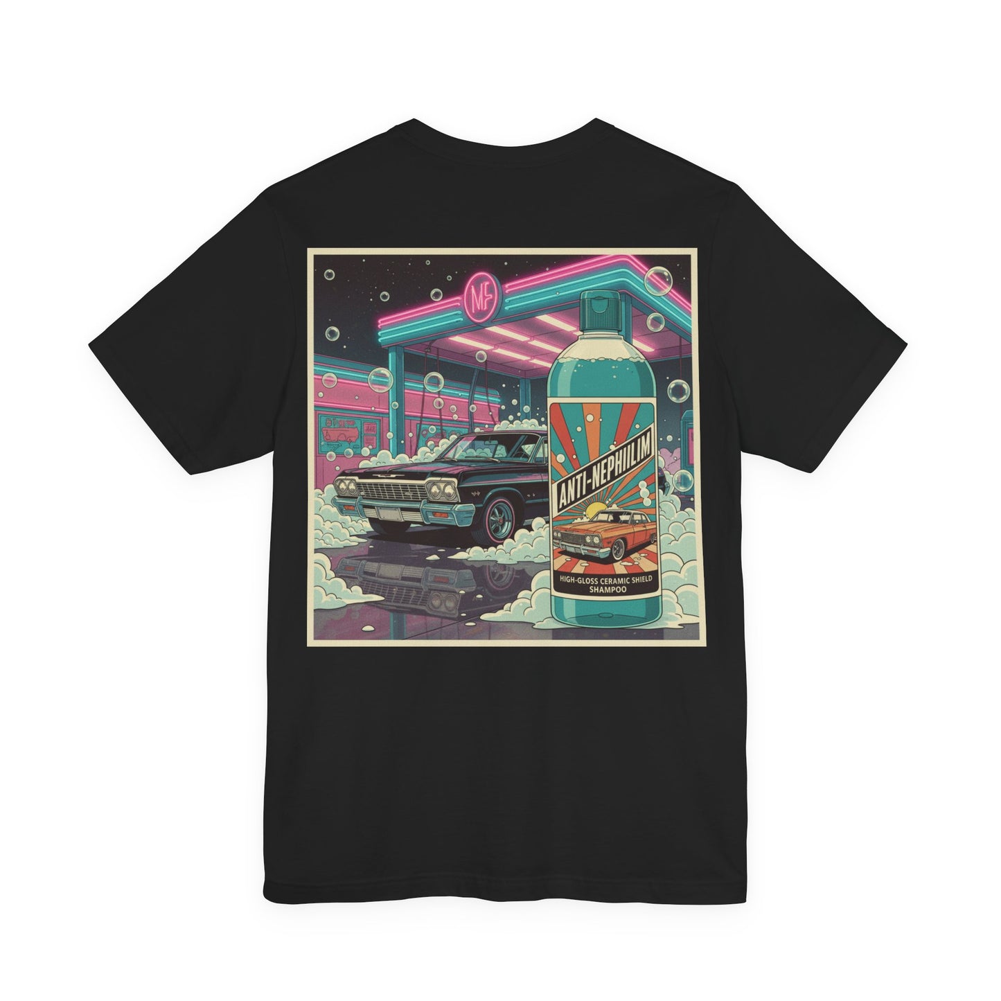 Retro Anti Nephilim Car Wash T Shirt - Kirk Ave. Apparel