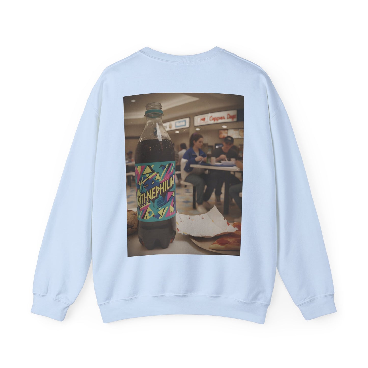 Kirk Ave. Apparel Graphic Logo Anti Nephilim Soda Sweatshirt