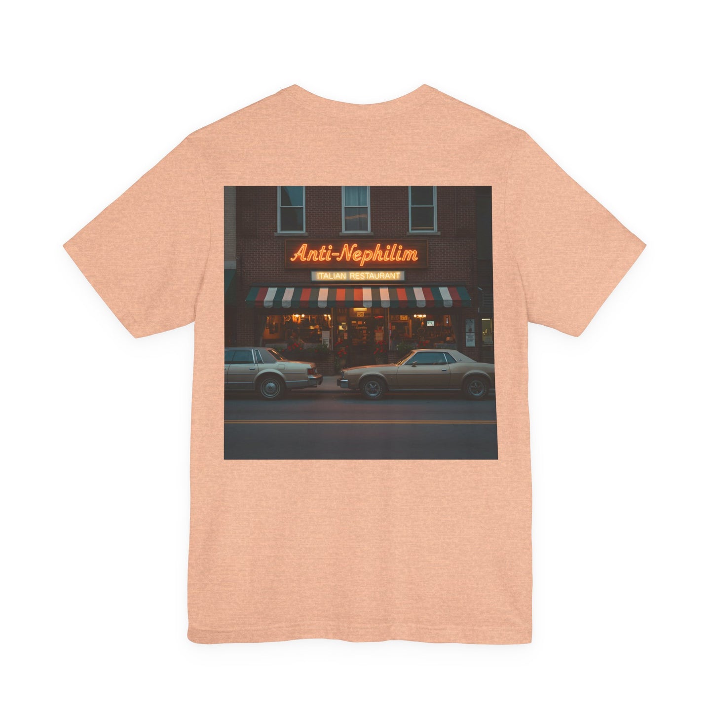Retro NYC Italian Anti Nephilim T Shirt - Kirk Ave. Apparel