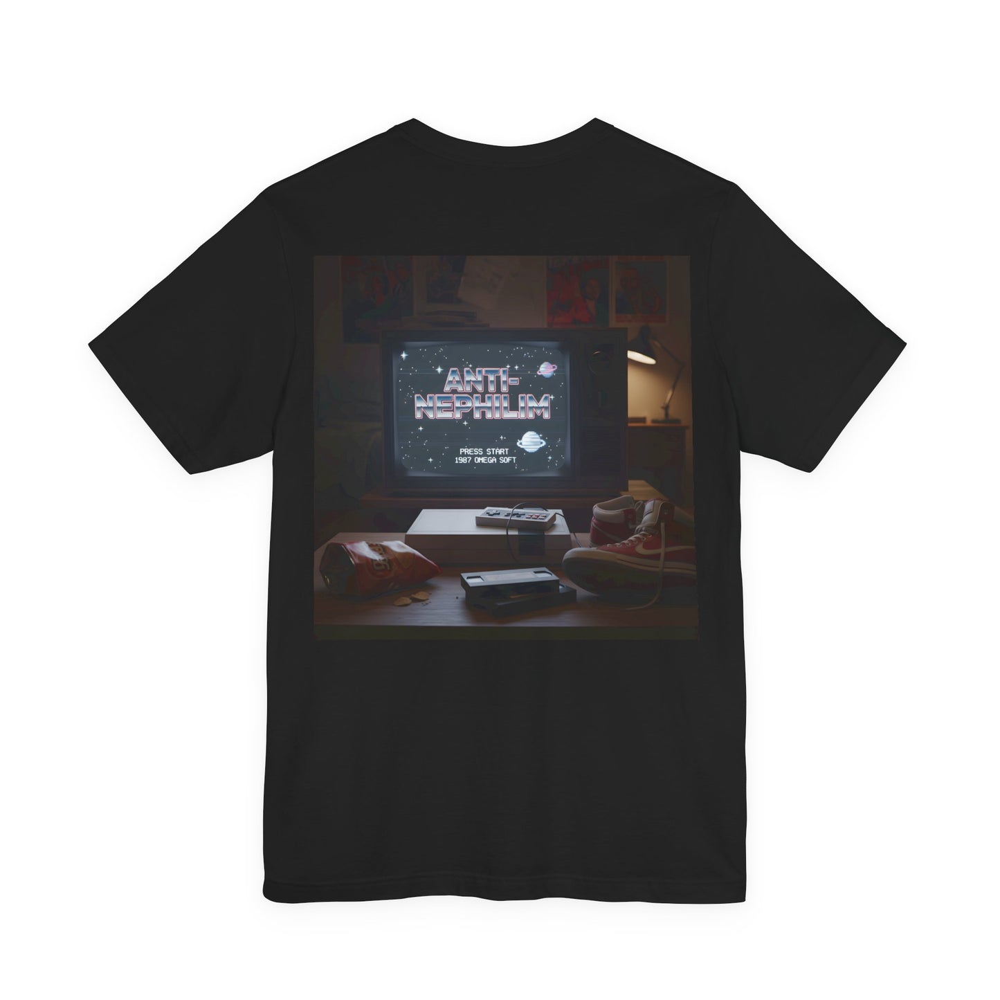 Retro Gamer Anti Nephilim T Shirt - Kirk Ave. Apparel