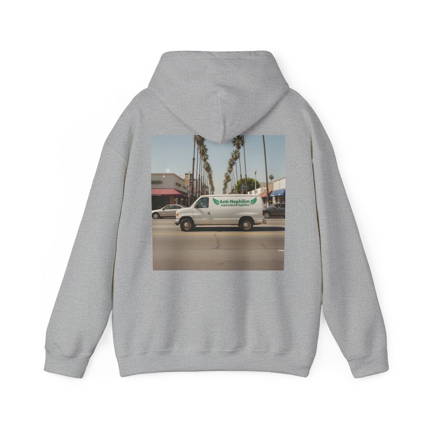 Retro 90s LA Anti Nephilim Couriers Hoodie - Kirk Ave. Apparel