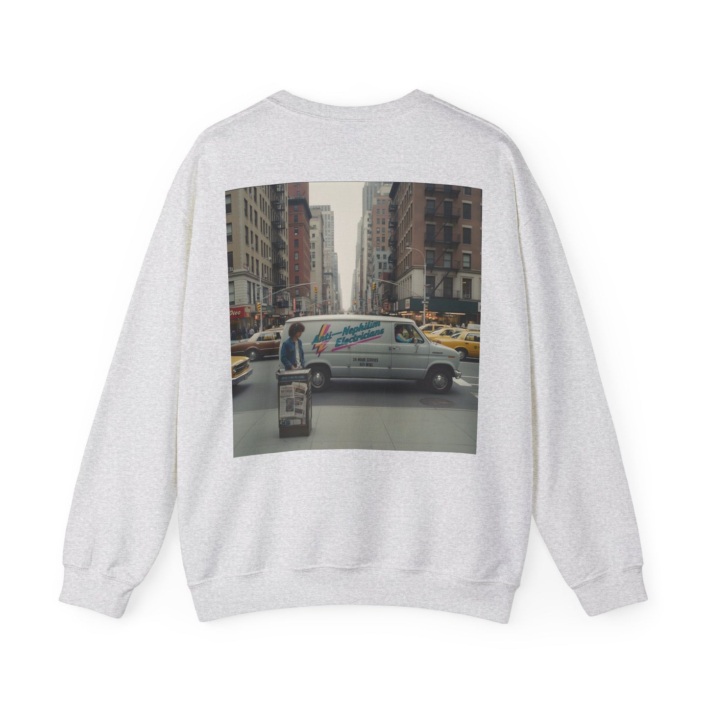 Retro NYC Anti-Nephilim Sweatshirt - Kirk Ave. Apparel