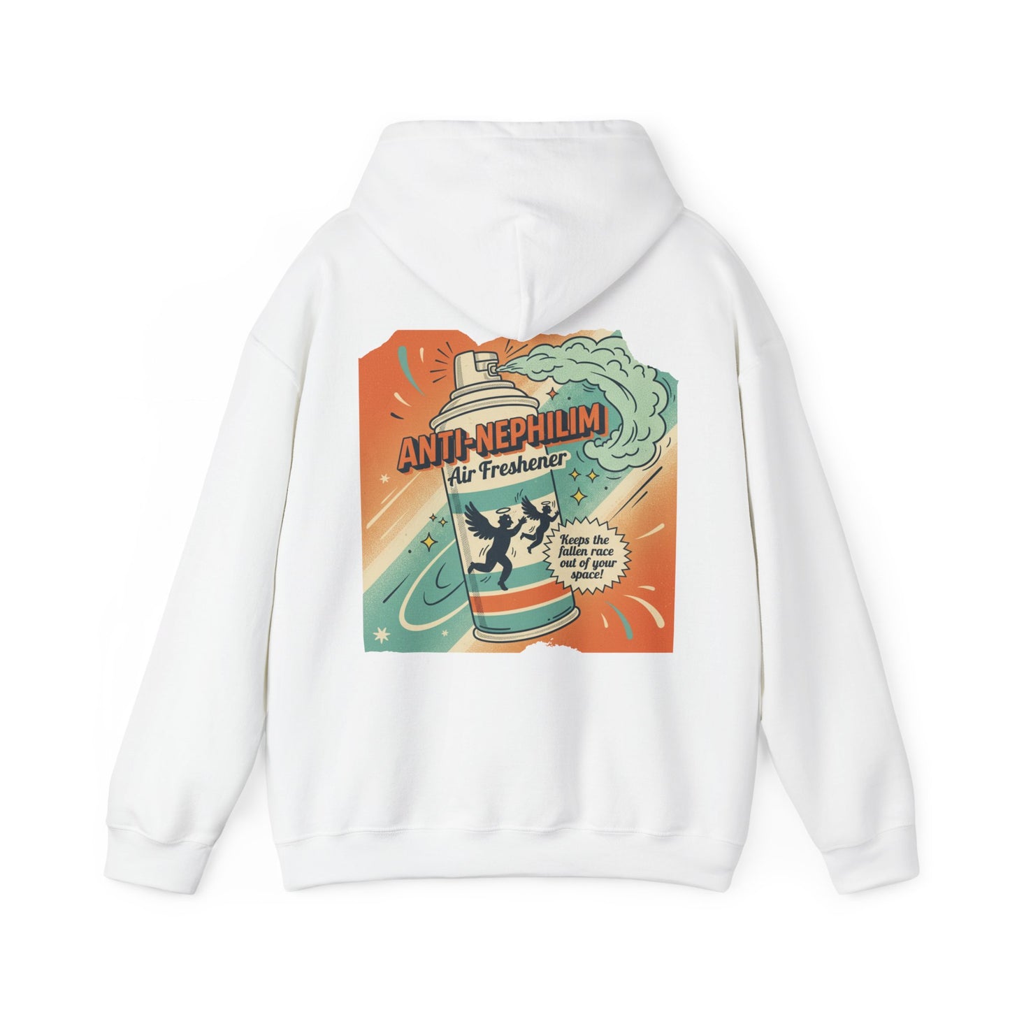 Retro Anti-Nephilim Air Freshener Hoodie – Kirk Ave. Apparel