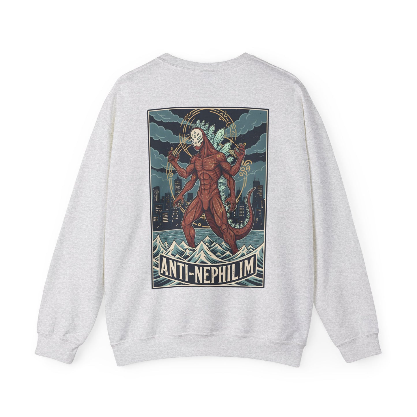 Anti-Nephilim Kaiju Sweatshirt — Kirk Ave. Apparel