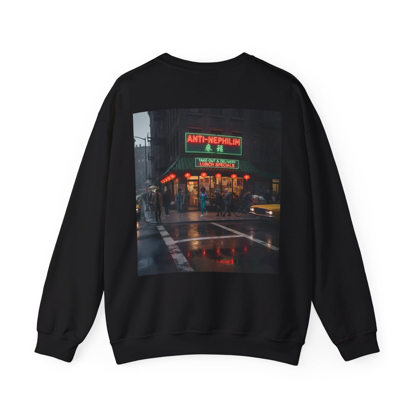 NYC Retro Chinese Anti Nephilim Sweatshirt - Kirk Ave. Apparel