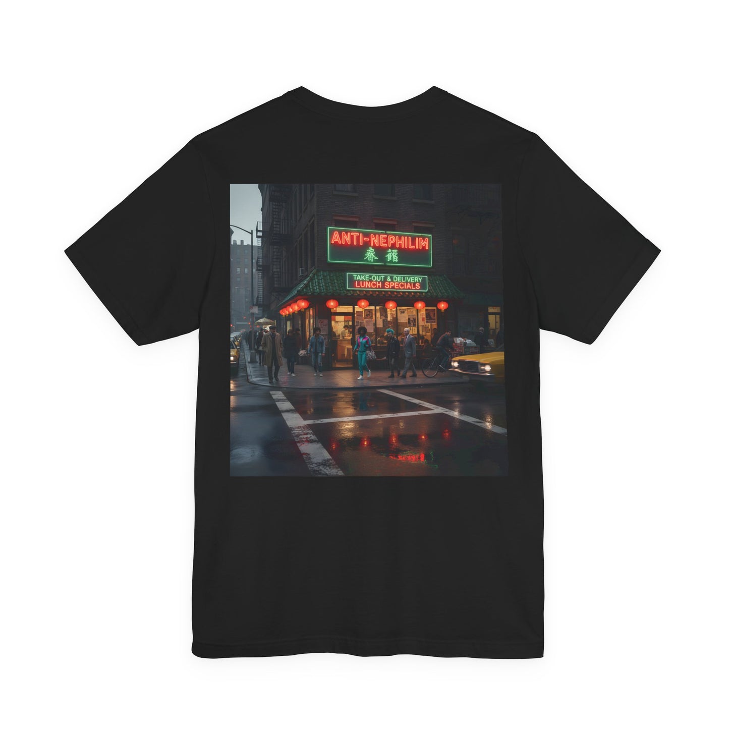NYC Retro Chinese Anti Nephilim T Shirt - Kirk Ave. Apparel