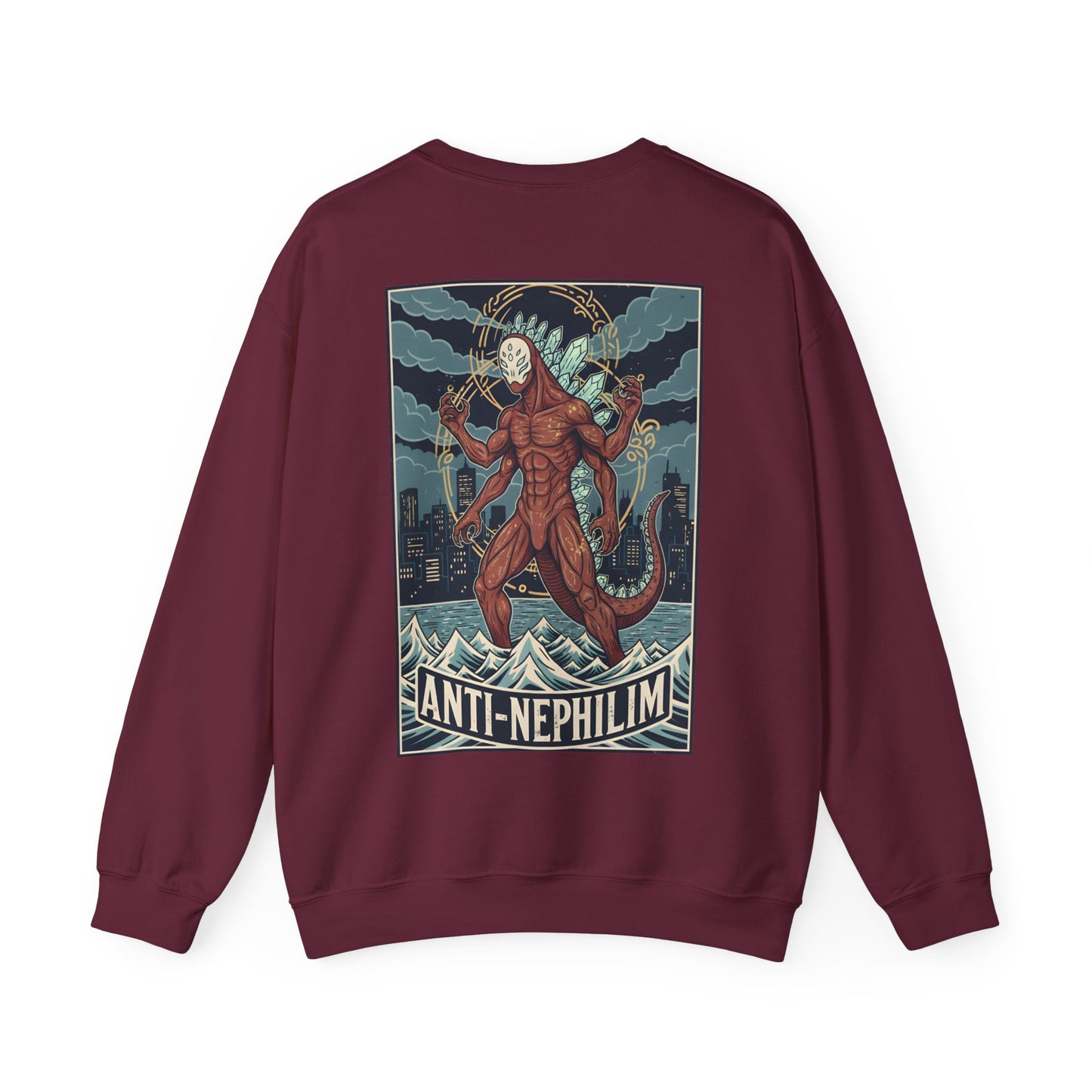 Anti-Nephilim Kaiju Sweatshirt — Kirk Ave. Apparel