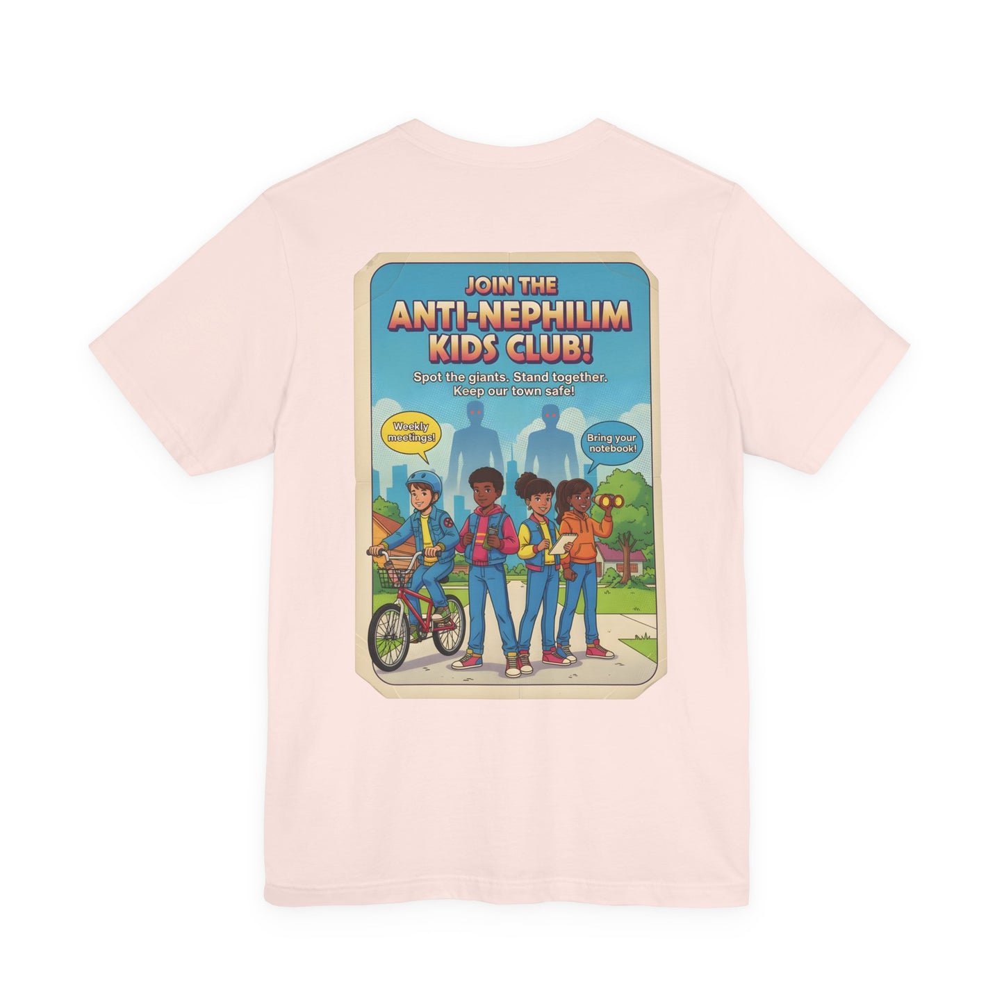 Anti Nephilim Kids Club T Shirt — Kirk Ave. Apparel