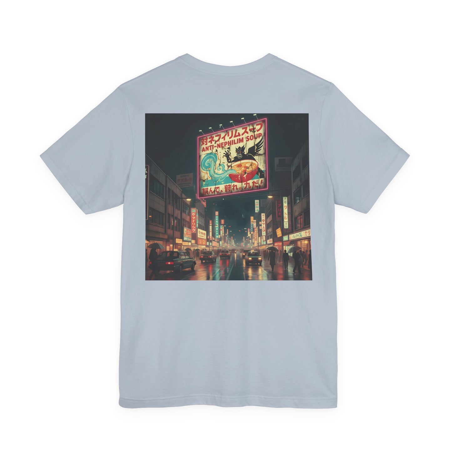 Retro Tokyo Anti Nephilim Soup T Shirt - Kirk Ave. Apparel