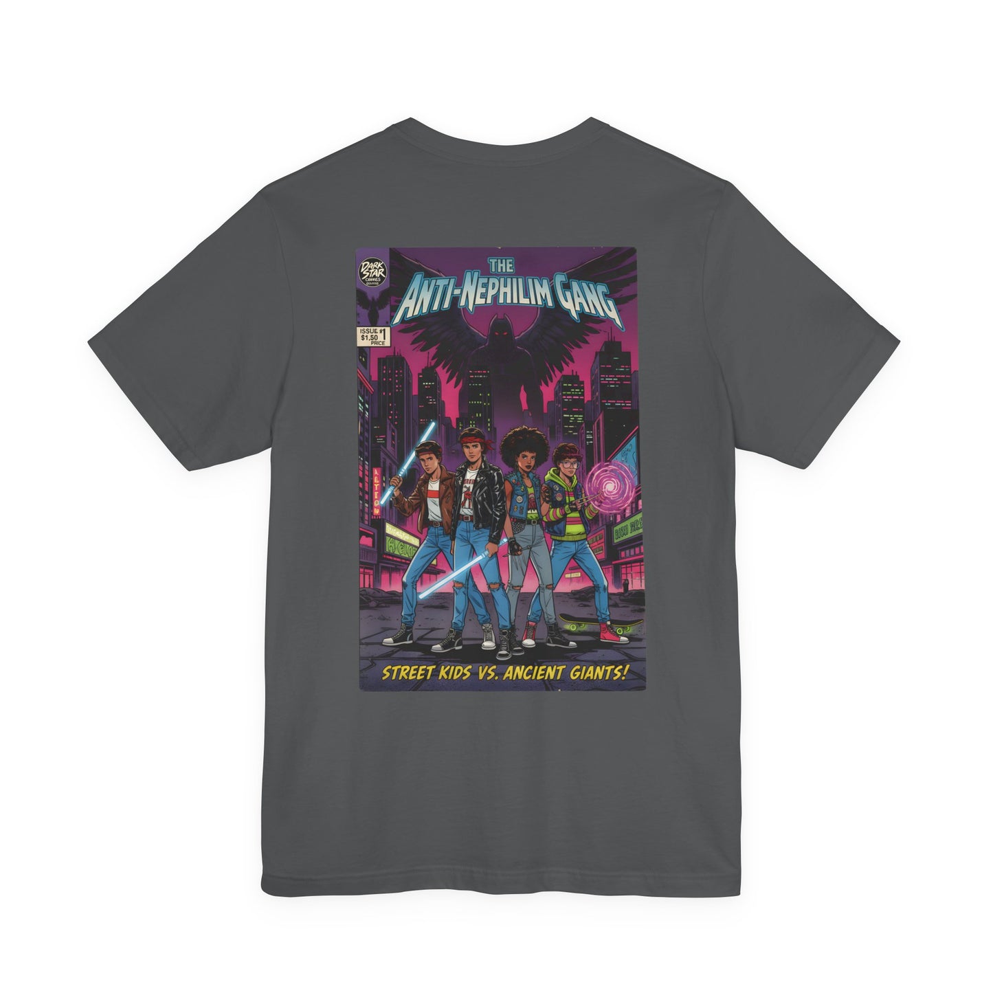 Anti Nephilim Gang Comic T Shirt - Kirk Ave. Apparel