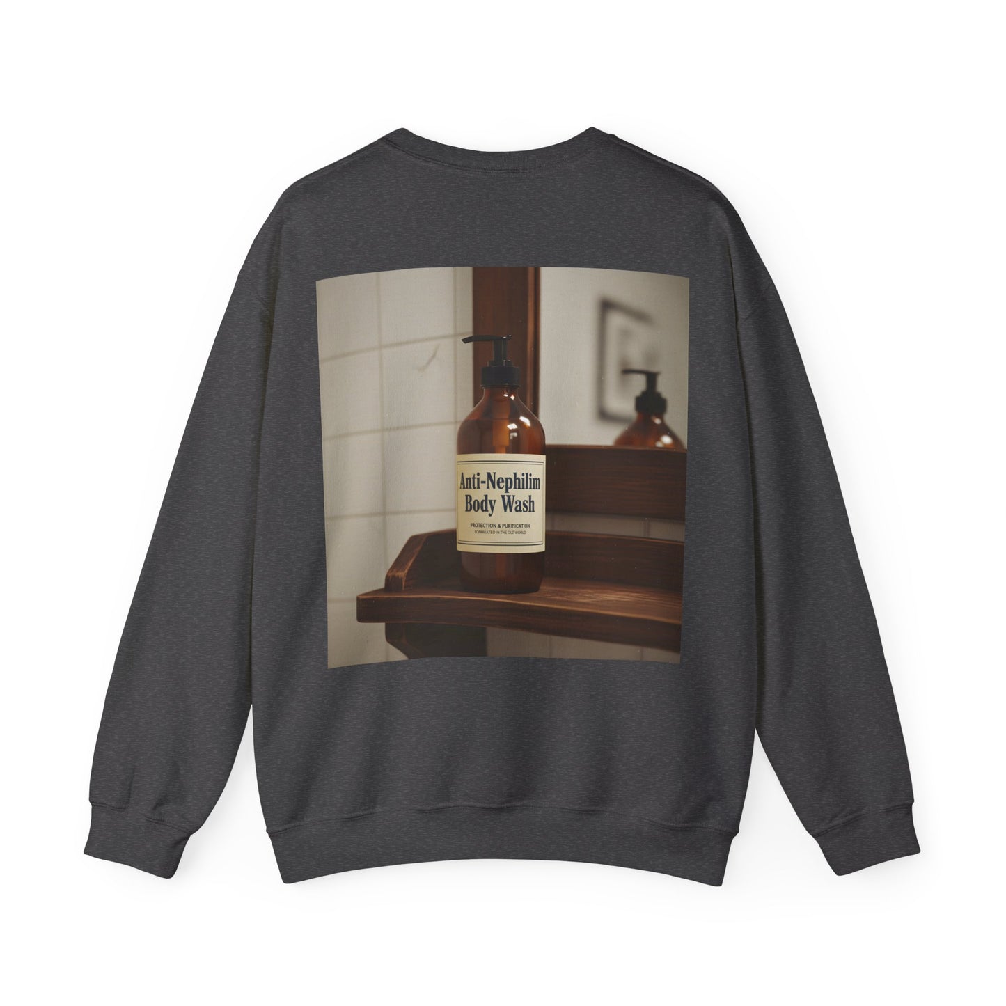 Vintage Anti Nephilim Body Wash Sweatshirt - Kirk Ave. Apparel