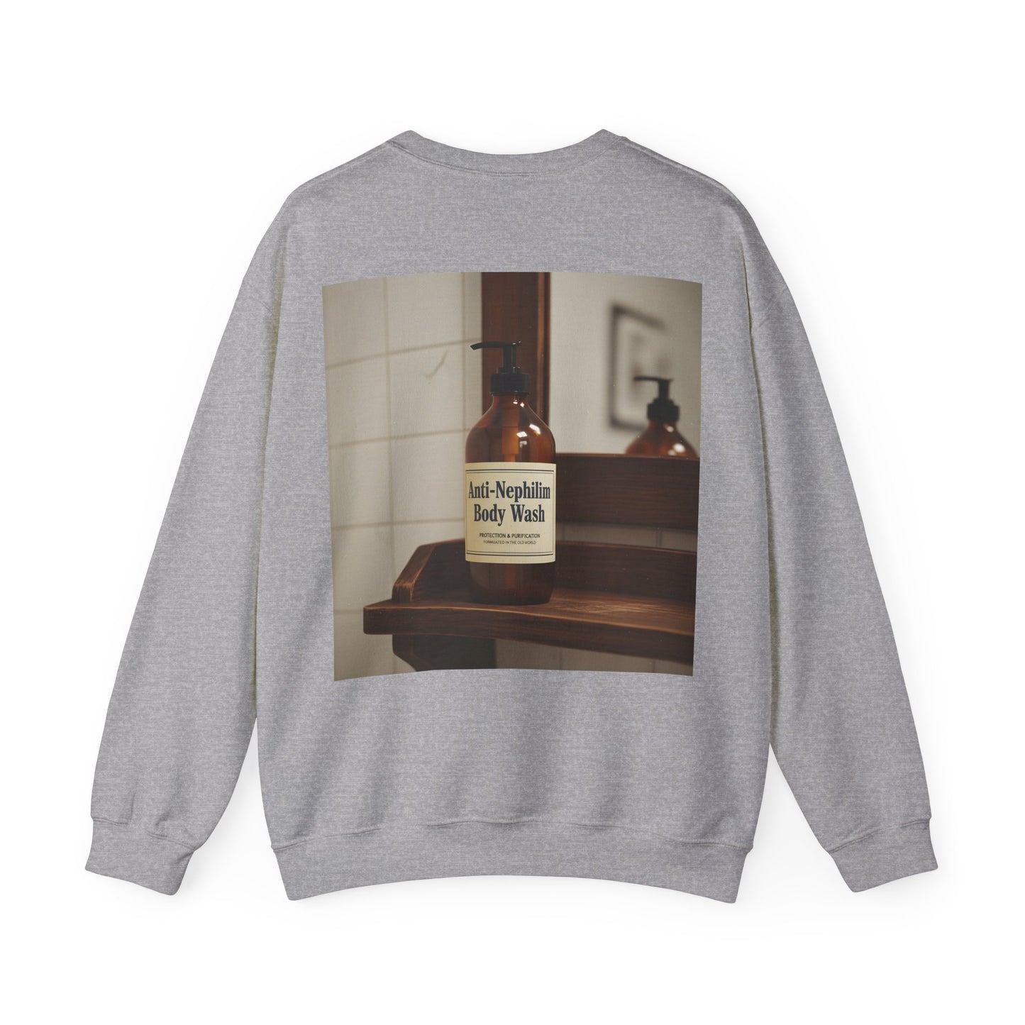 Vintage Anti Nephilim Body Wash Sweatshirt - Kirk Ave. Apparel
