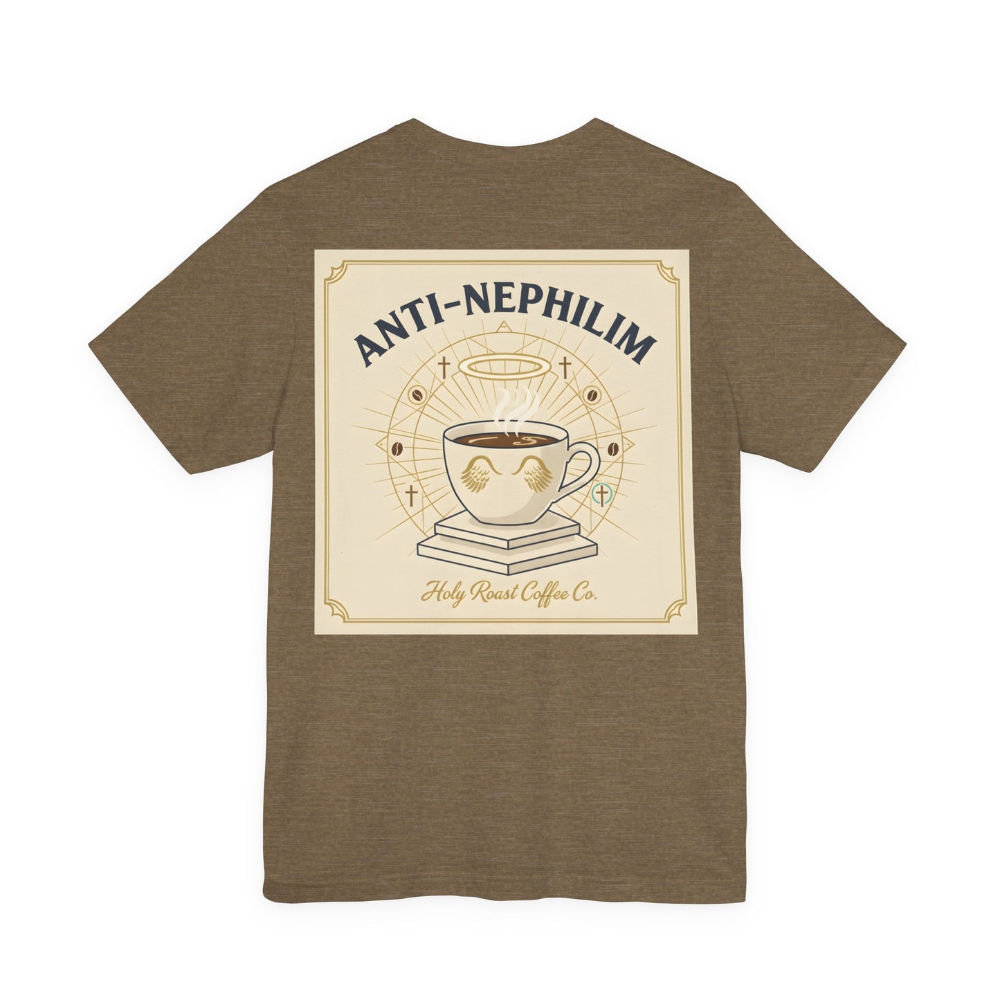 Retro Anti Nephilim Coffee T Shirt — Kirk Ave. Apparel