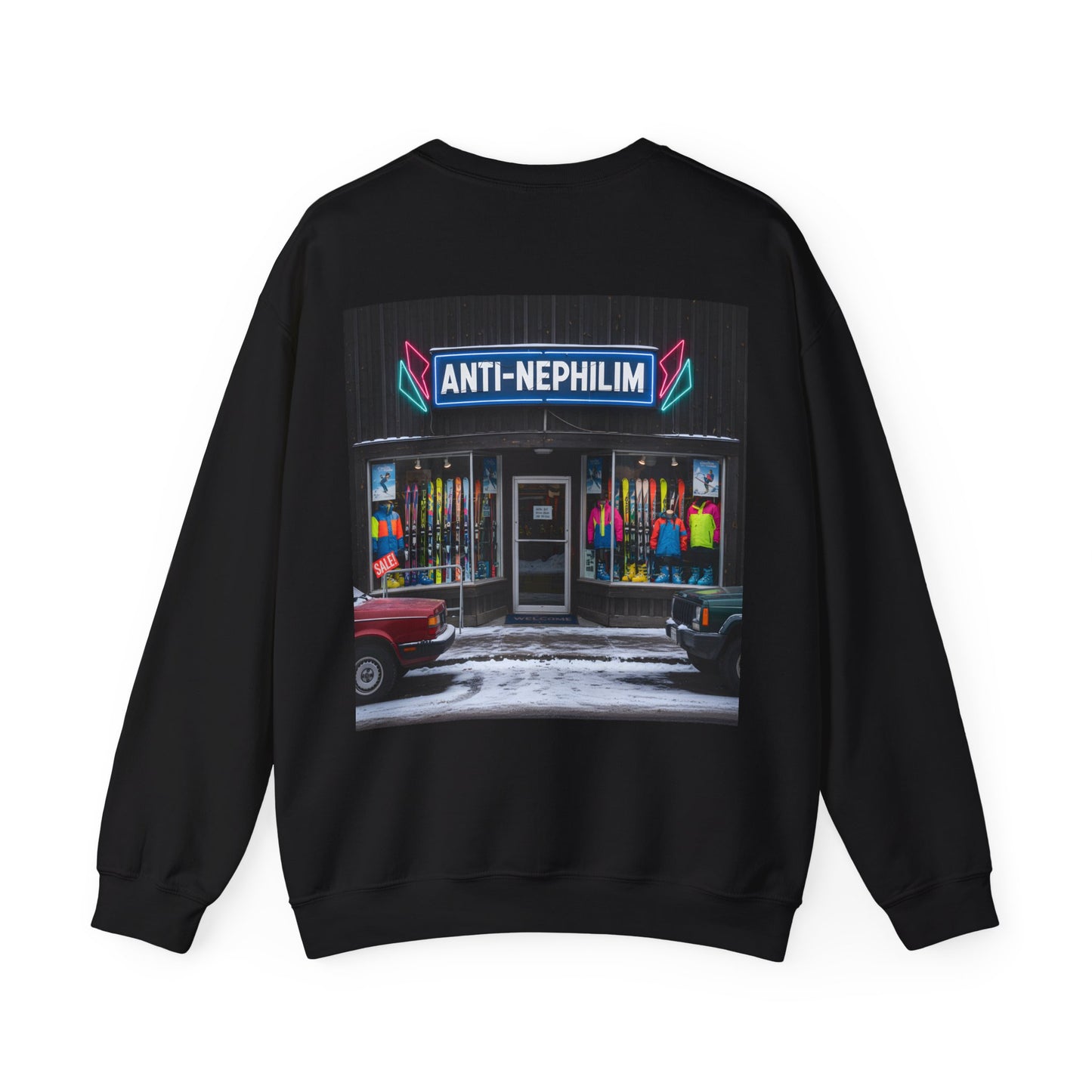 Anti Nephilim Ski Shop Sweatshirt — Kirk Ave. Apparel
