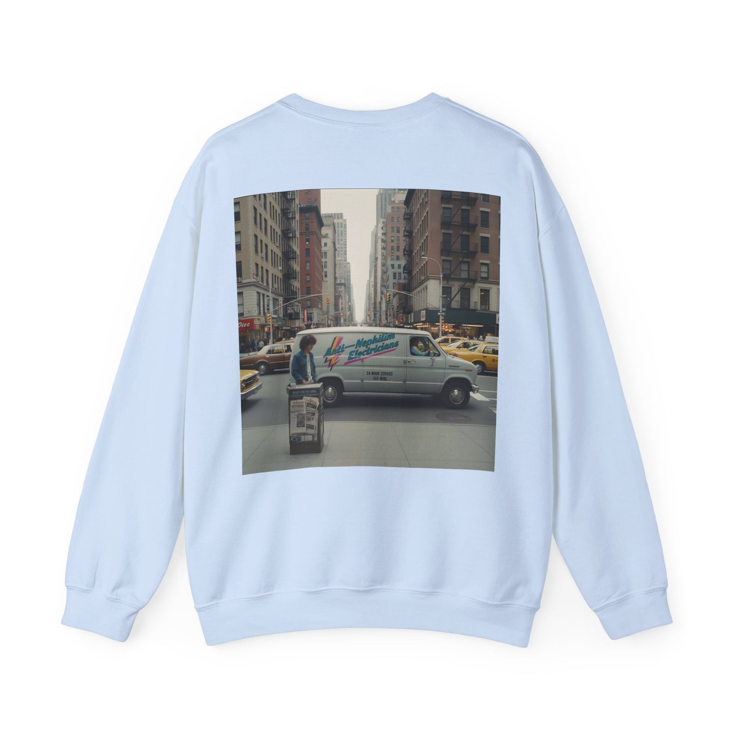 Retro NYC Anti-Nephilim Sweatshirt - Kirk Ave. Apparel