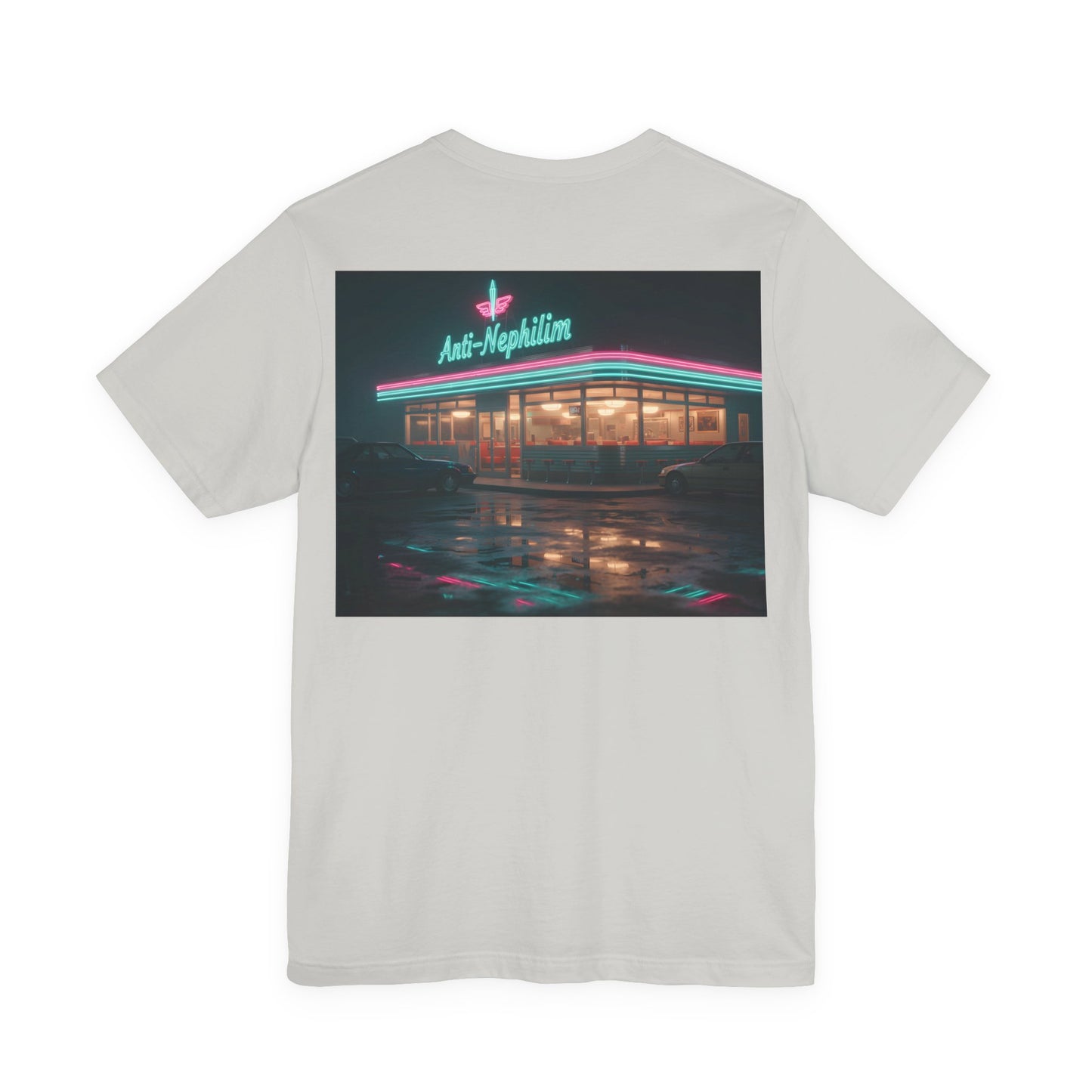 Vintage Neon Diner Anti Nephilim T Shirt – Kirk Ave. Apparel