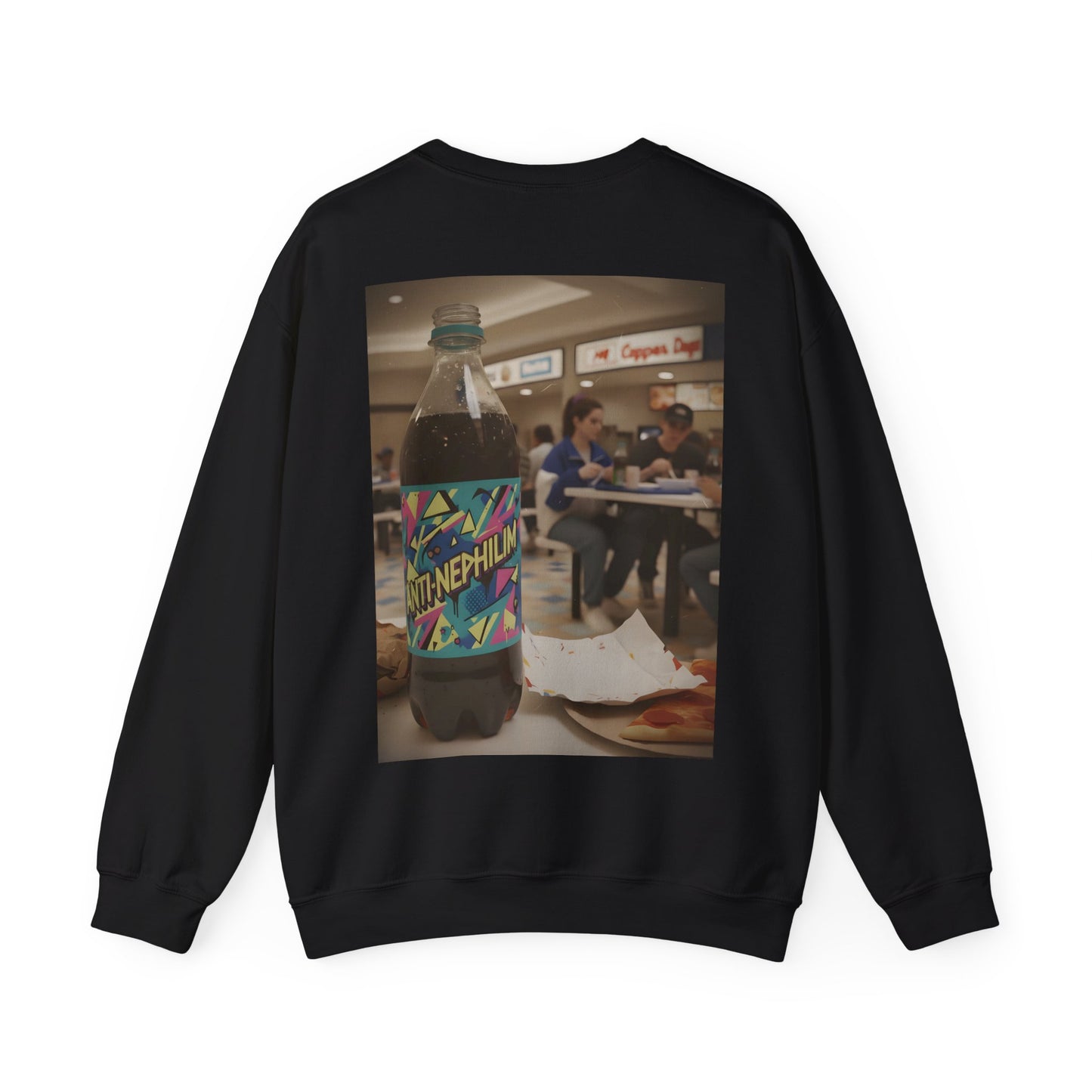 Kirk Ave. Apparel Graphic Logo Anti Nephilim Soda Sweatshirt