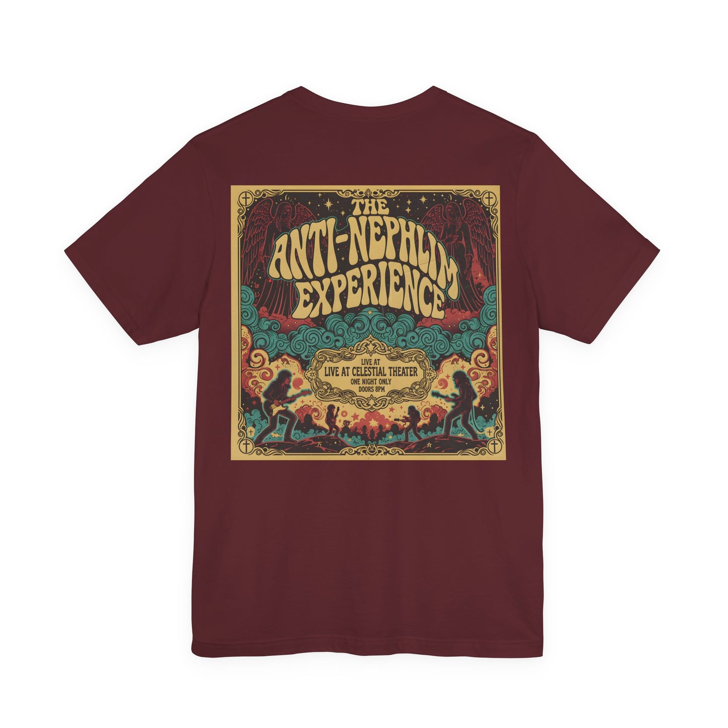 70s Concert T Shirt Anti Nephilim Experience - Kirk Ave. Apparel