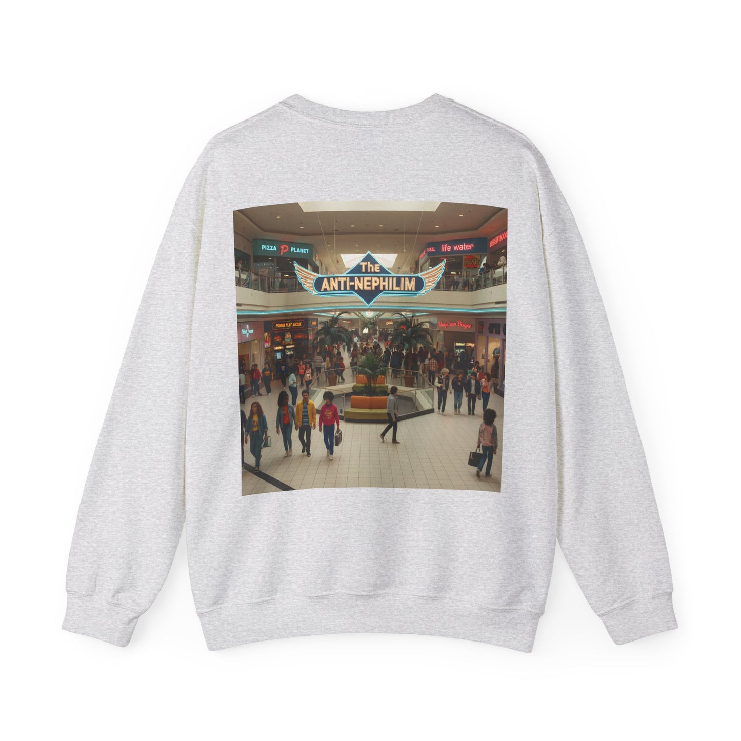 90s Mall Anti Nephilim Sweatshirt - Kirk Ave. Apparel