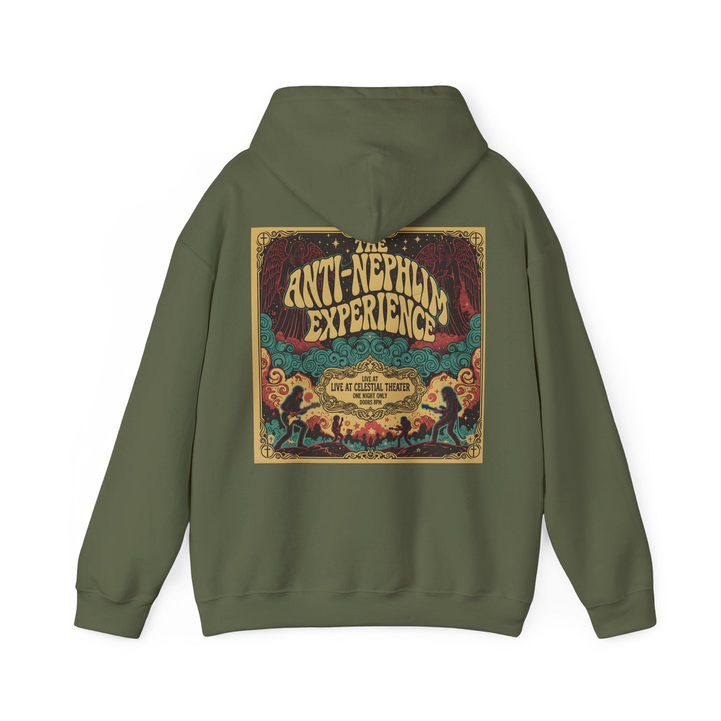70s Concert Hoodie Anti Nephilim Experience - Kirk Ave. Apparel