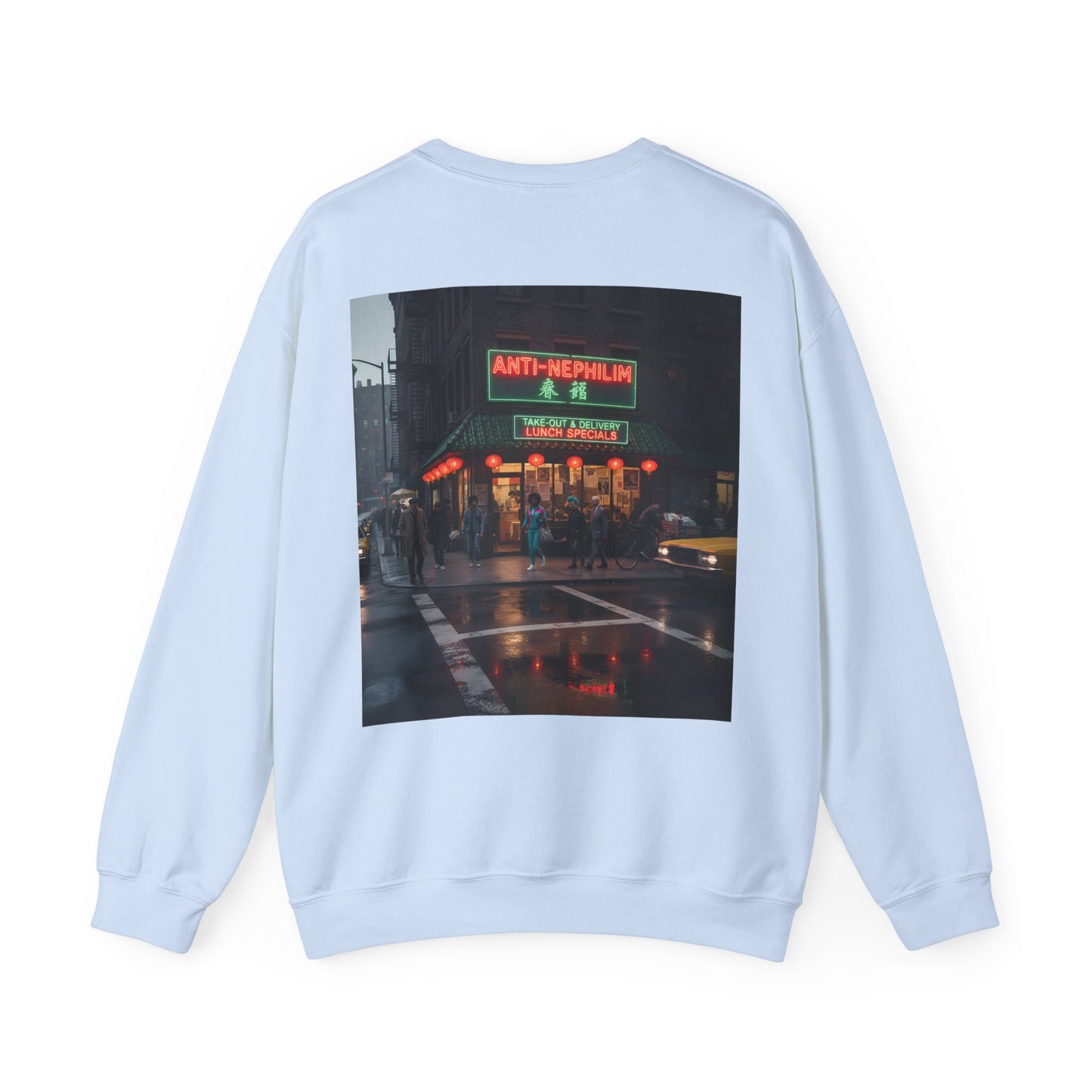 NYC Retro Chinese Anti Nephilim Sweatshirt - Kirk Ave. Apparel
