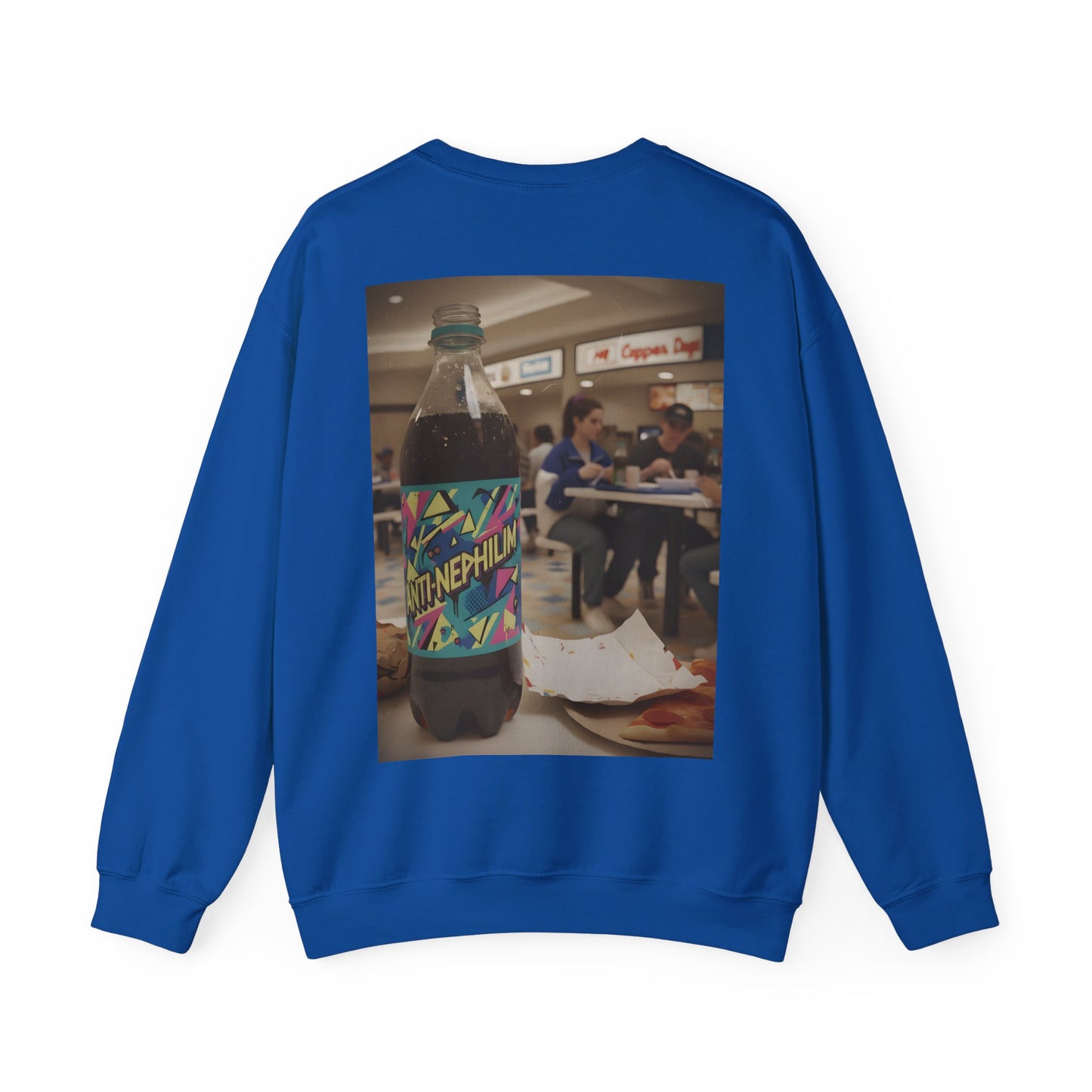Kirk Ave. Apparel Graphic Logo Anti Nephilim Soda Sweatshirt