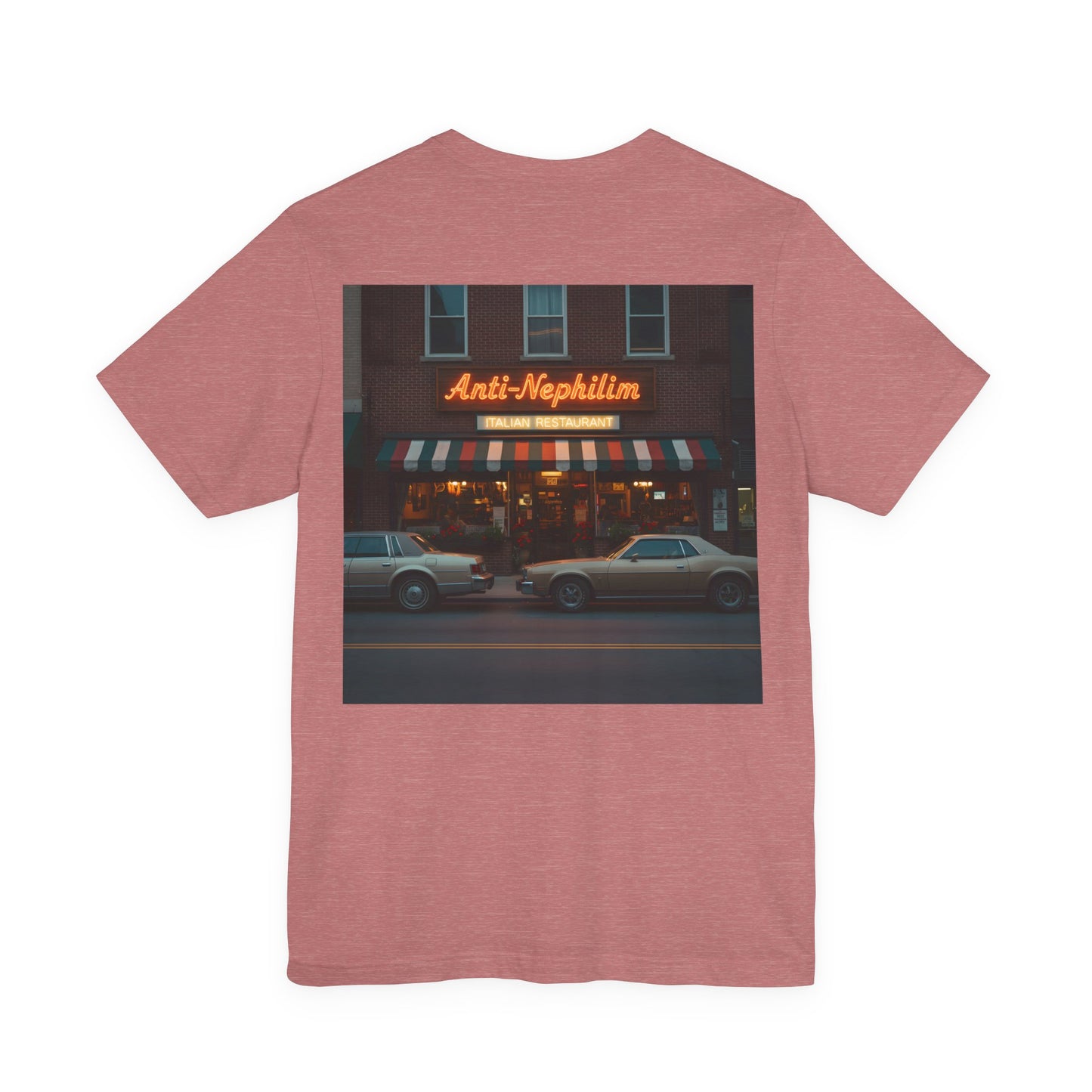 Retro NYC Italian Anti Nephilim T Shirt - Kirk Ave. Apparel
